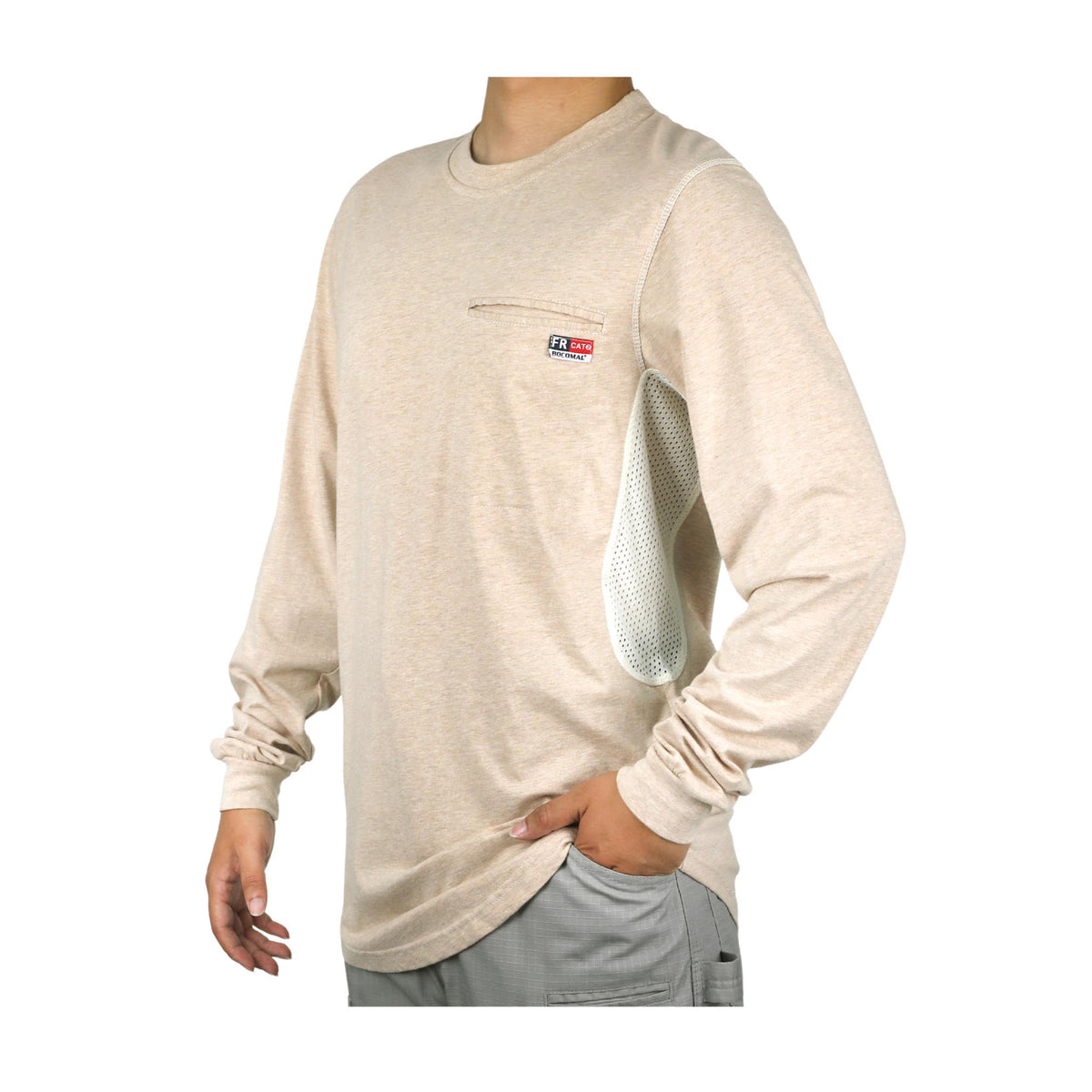 Bocomal 6022 khaki FR T-shirt product view