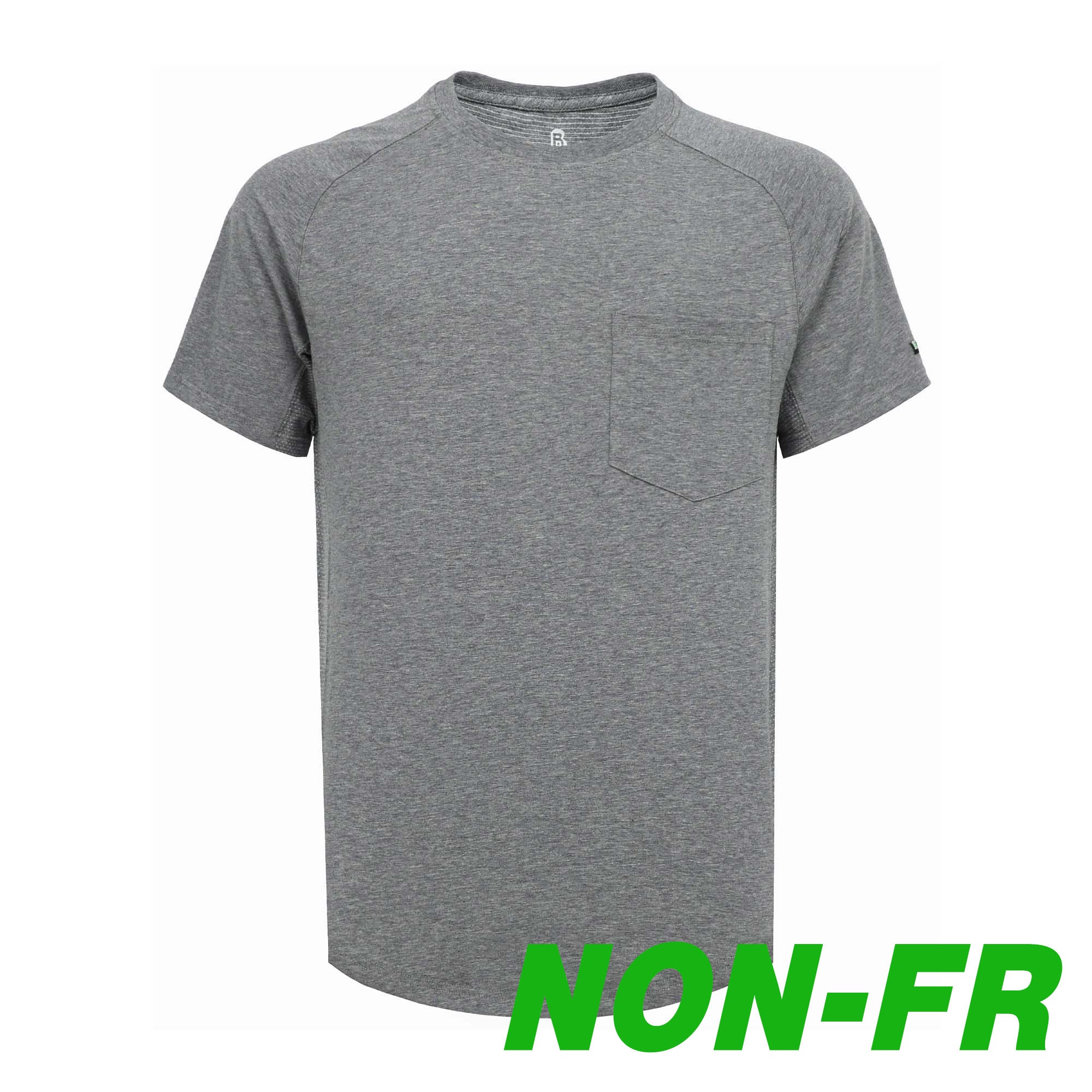 5.5OZ Lightweight Mesh Back Tee (NON-FR)-TS011H