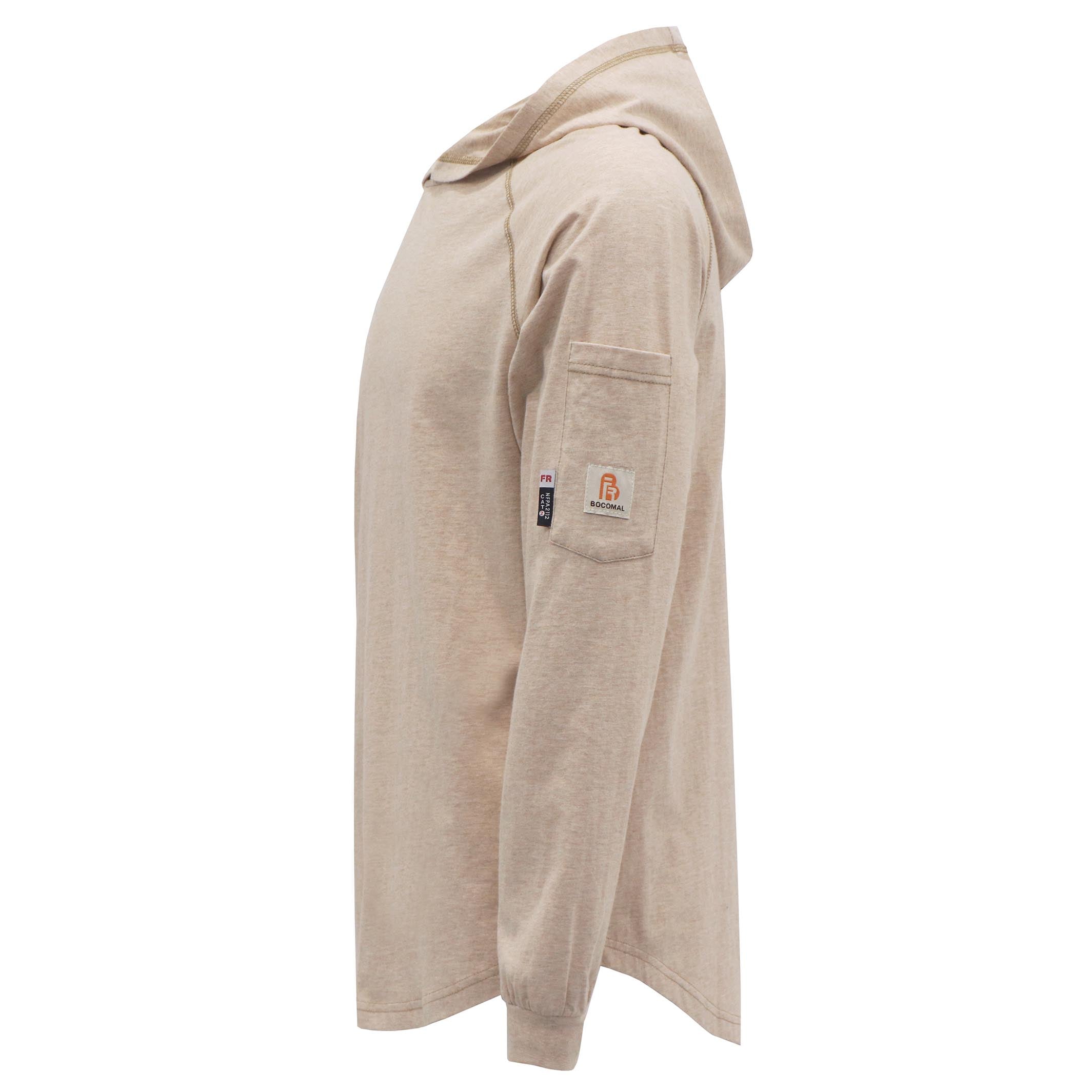 6OZ Buttonless Hoodie T-Shirts/Decorative Thread-6322