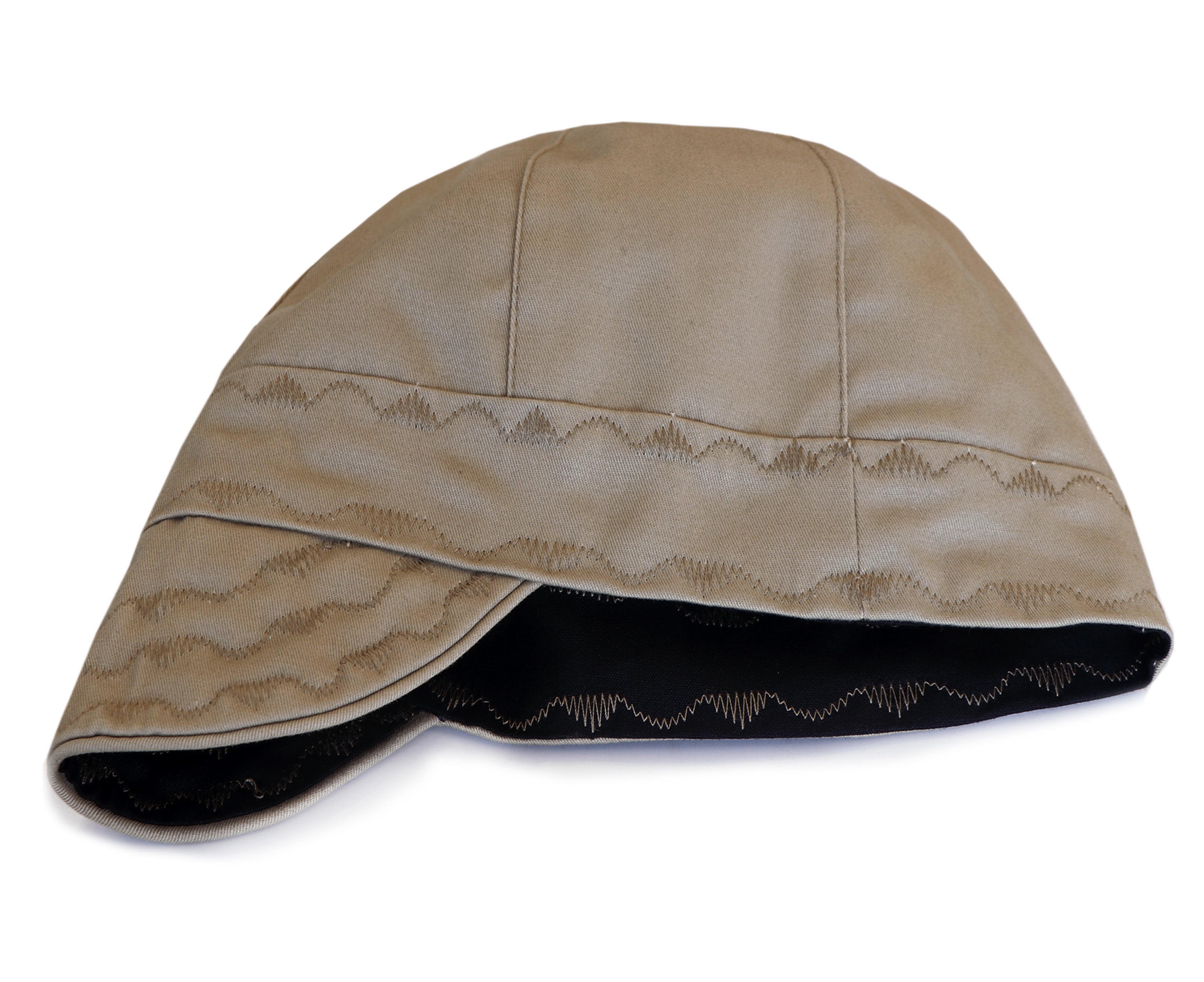 High Deep CAT2 Flame Resistant Midweight 6 Pannel Welder Caps-4801