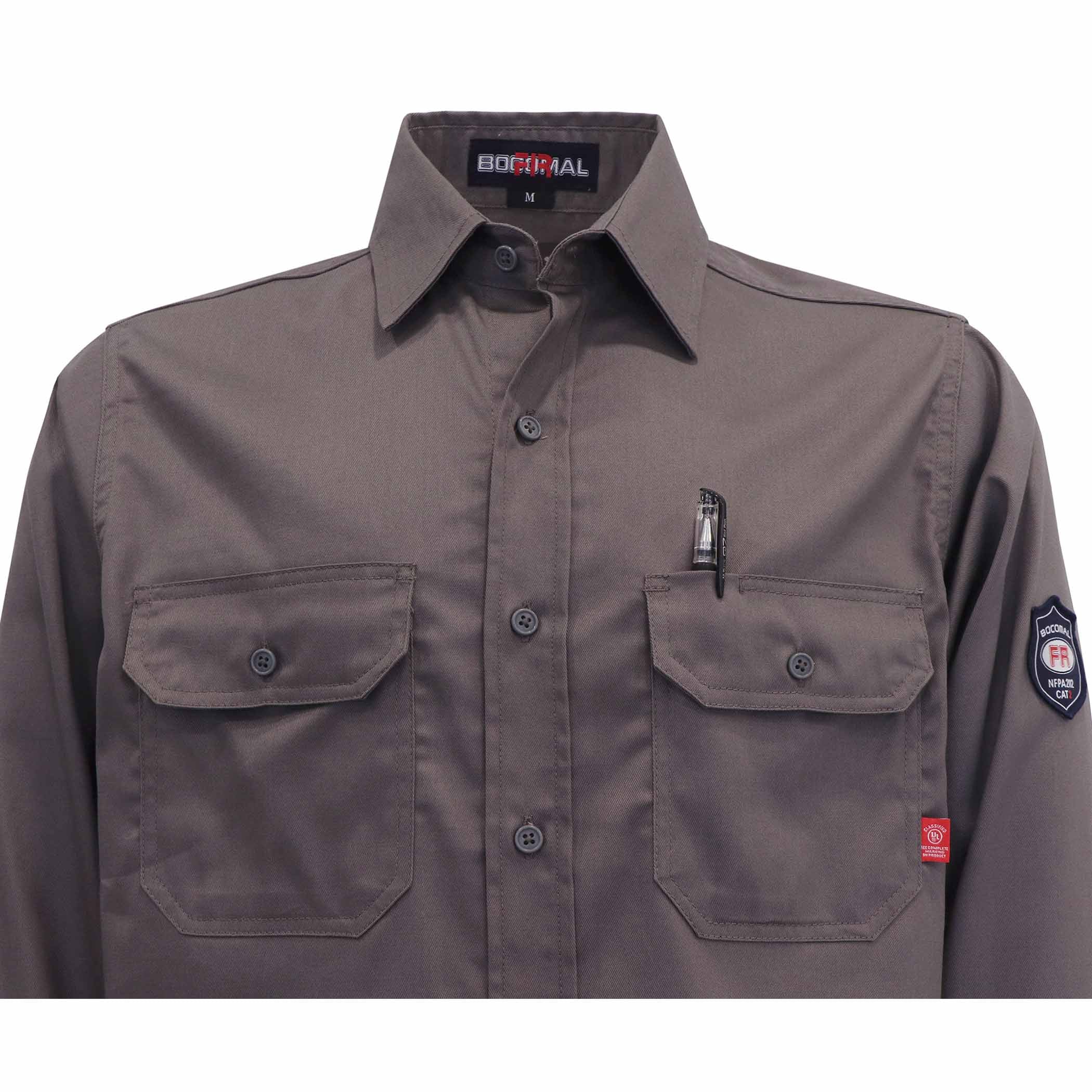 6.5OZ Solid Color Shirts With Button-0807