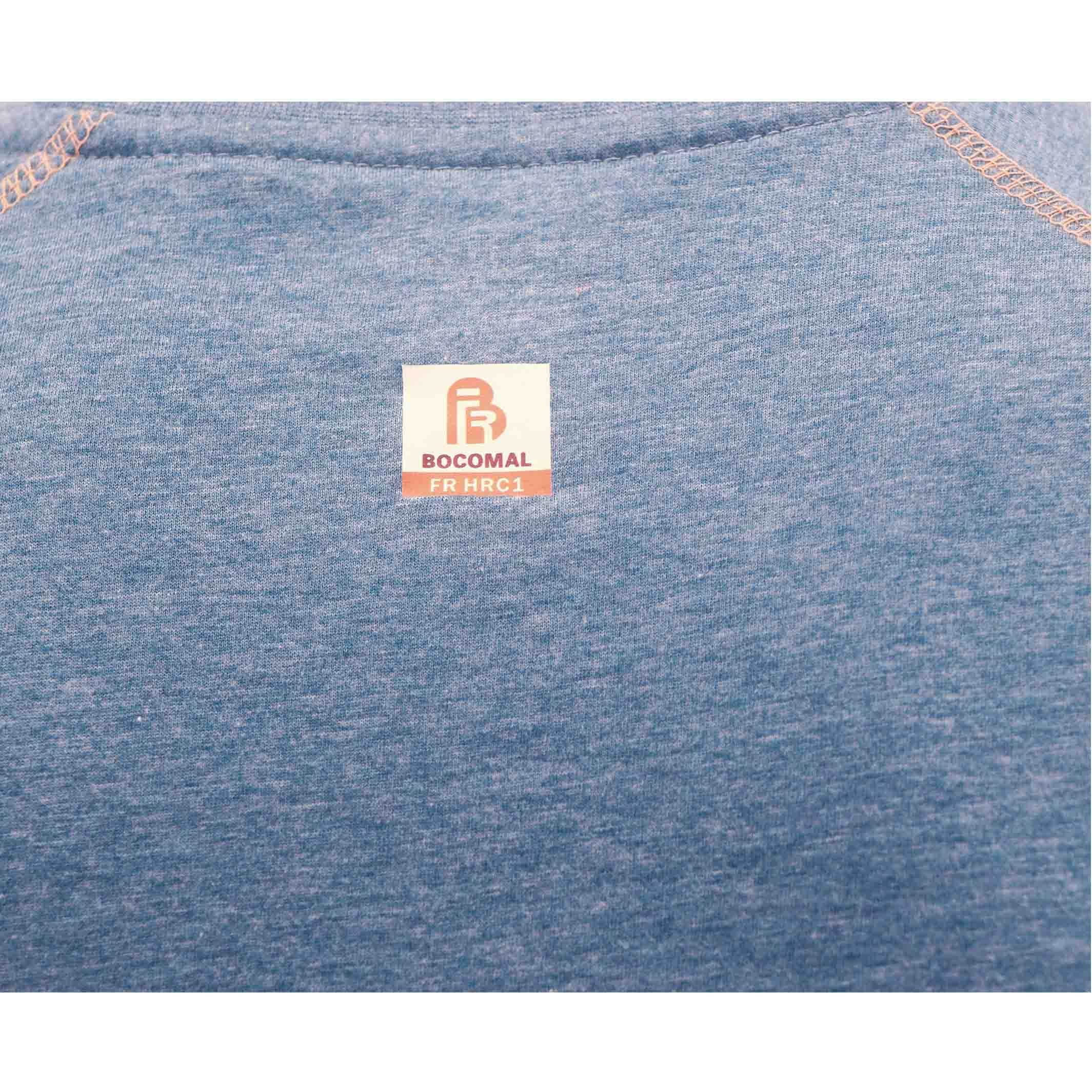 4.5OZ Buttonless Pullover T-Shirts/Decorative Thread-5617