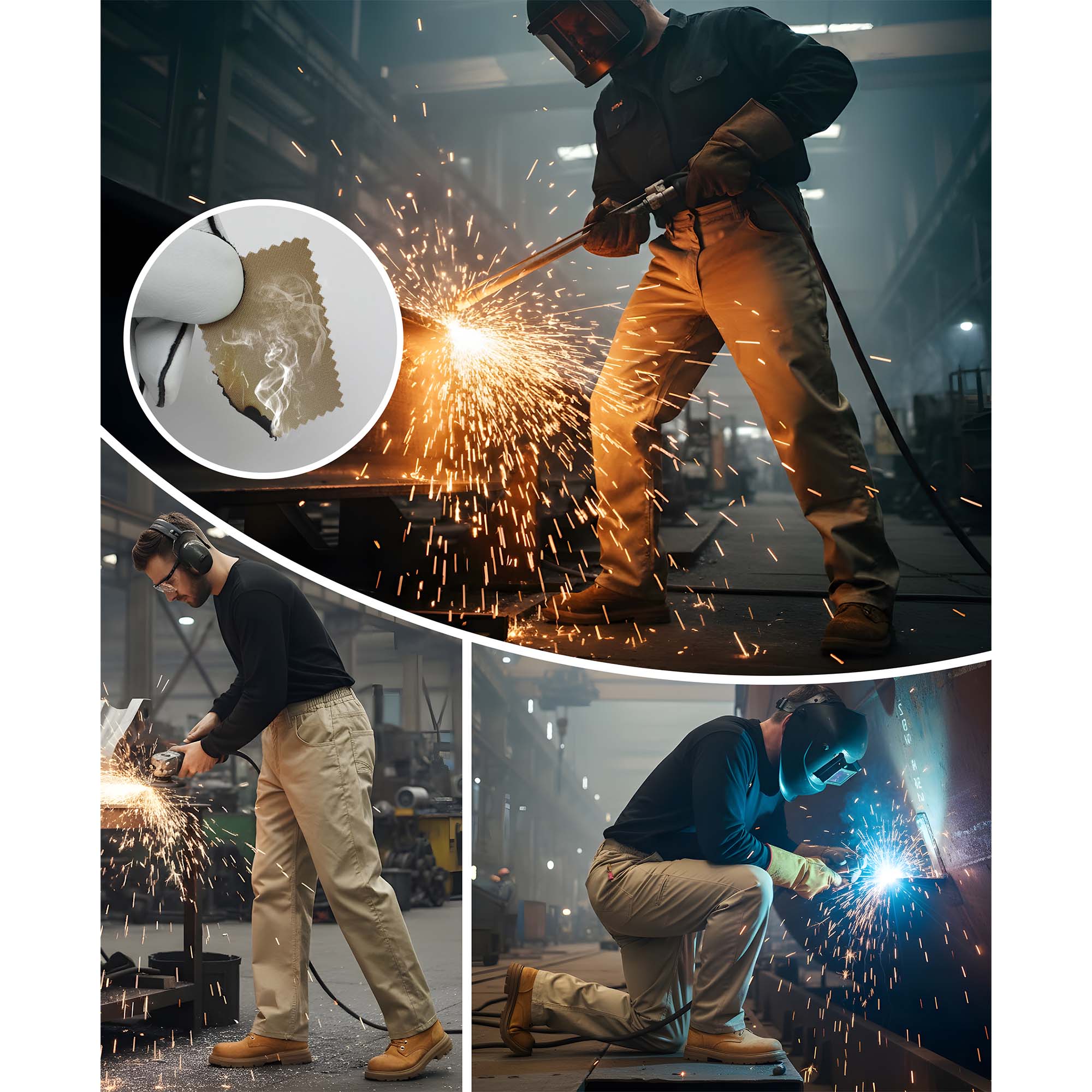 7.5OZ  Relaxed FR Work Pants-7901
