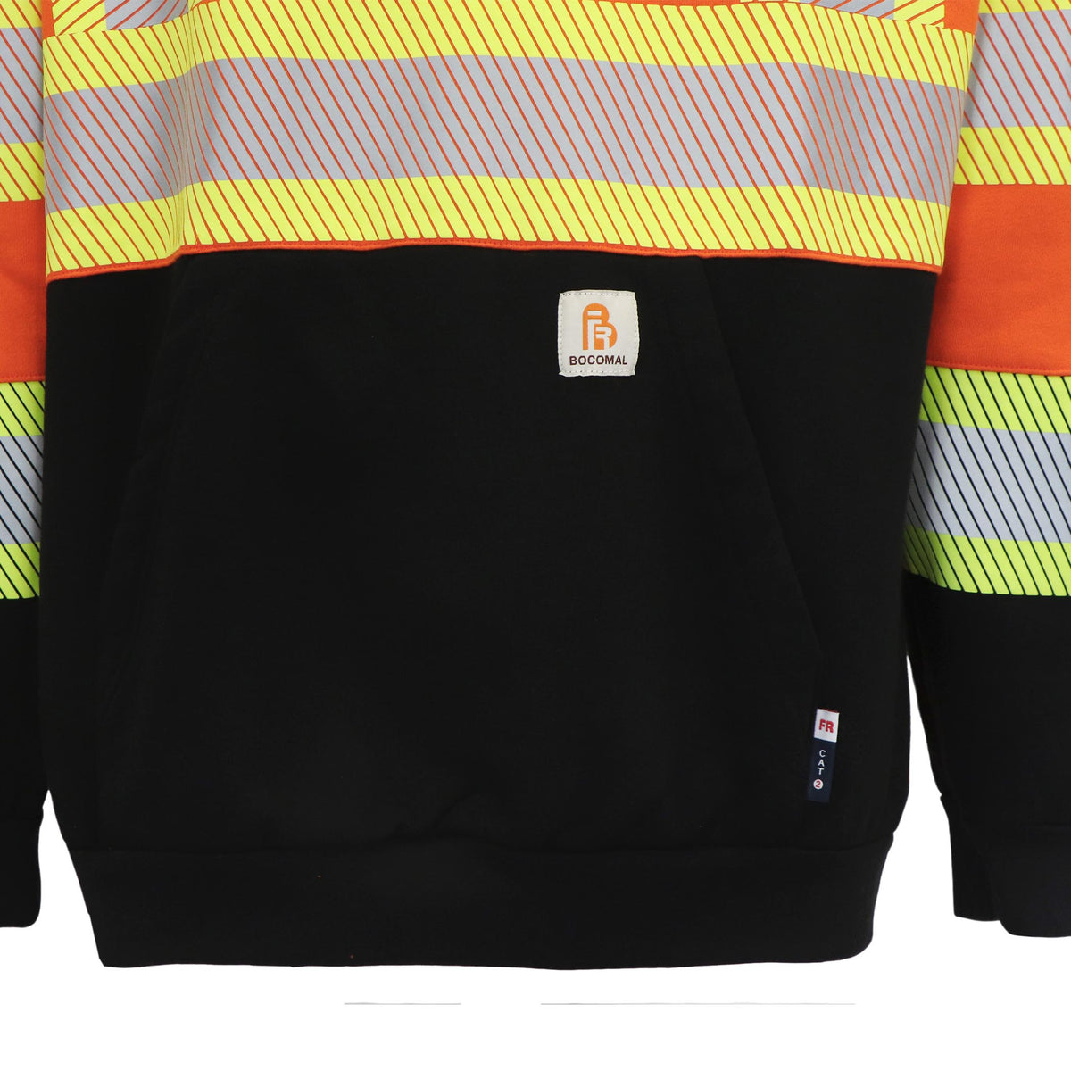 10.5 oz High Visibility Cotton  Sweatshirts-2609HV