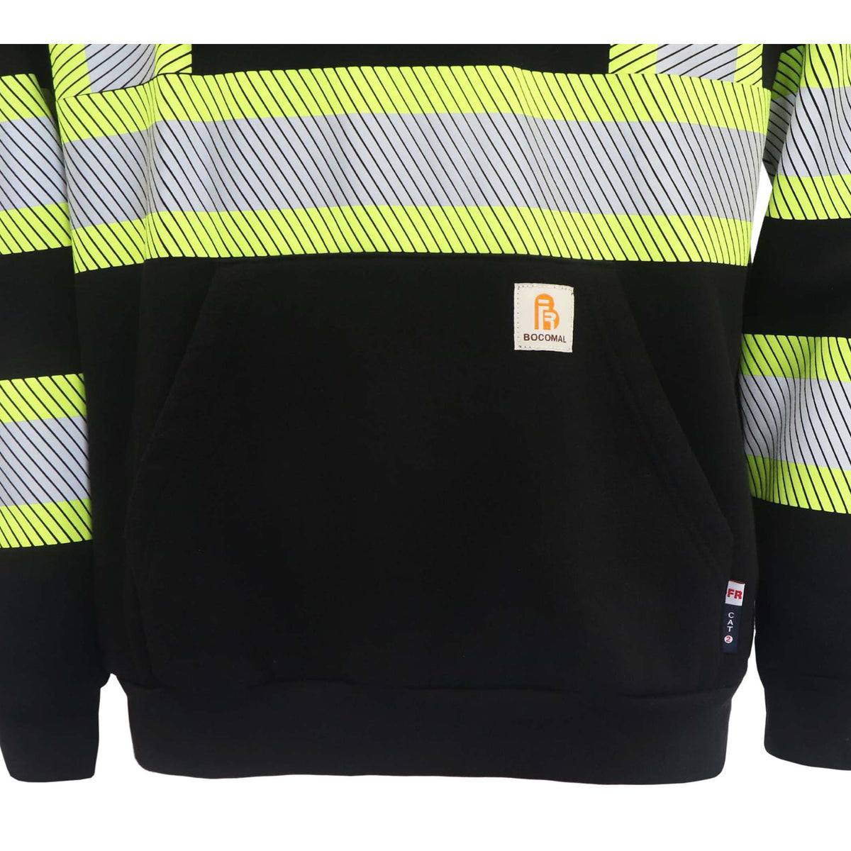 Bocomal 2609HV hi-vis FR sweatshirt product feature image