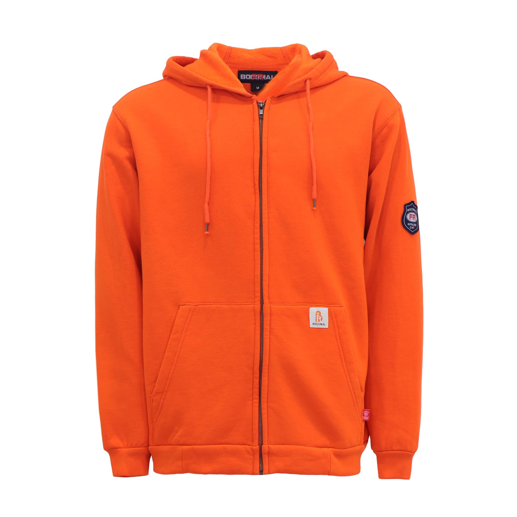 10OZ Orange Zip-up and Pullover Hoodies (Final Sale)