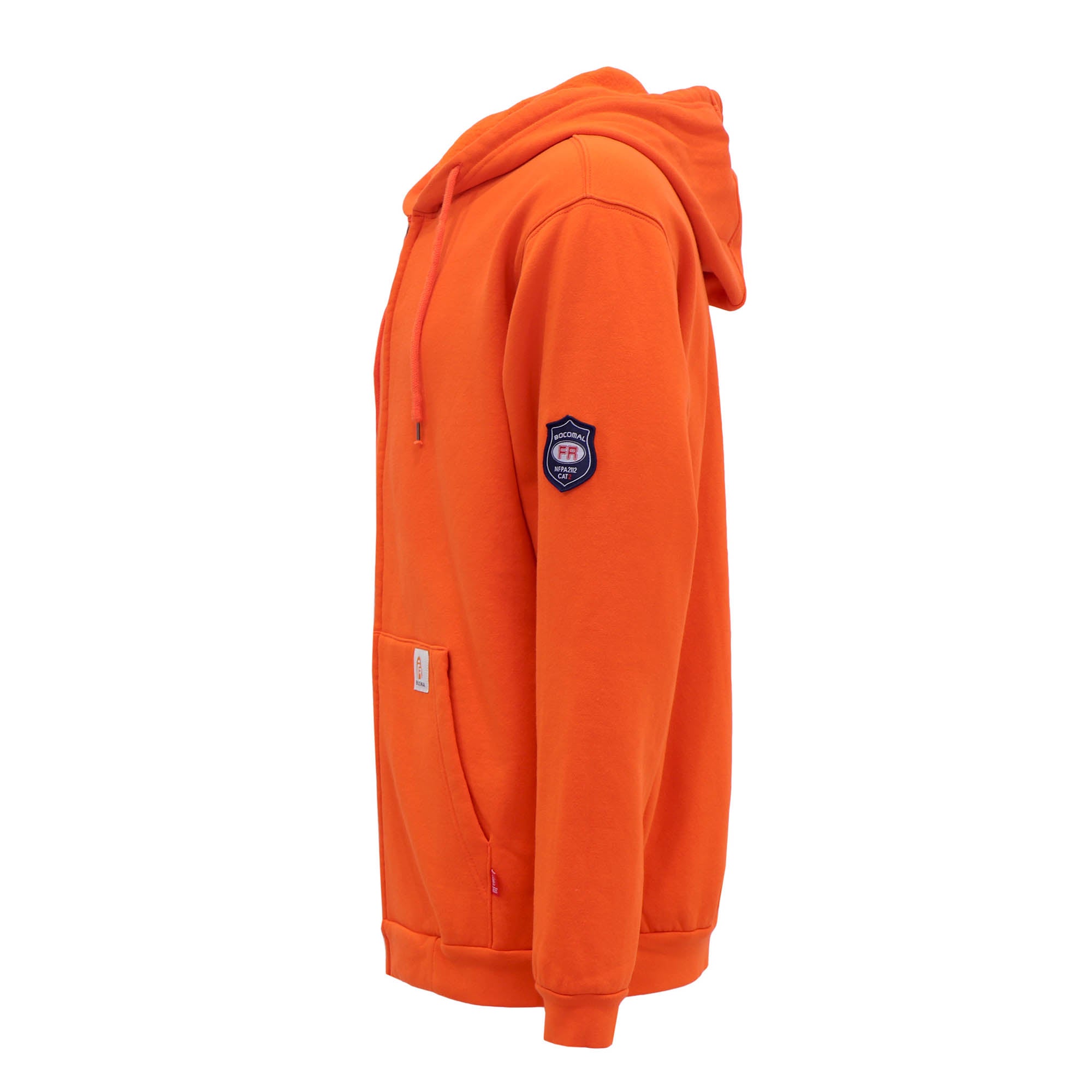 10OZ Orange Zip-up and Pullover Hoodies (Final Sale)