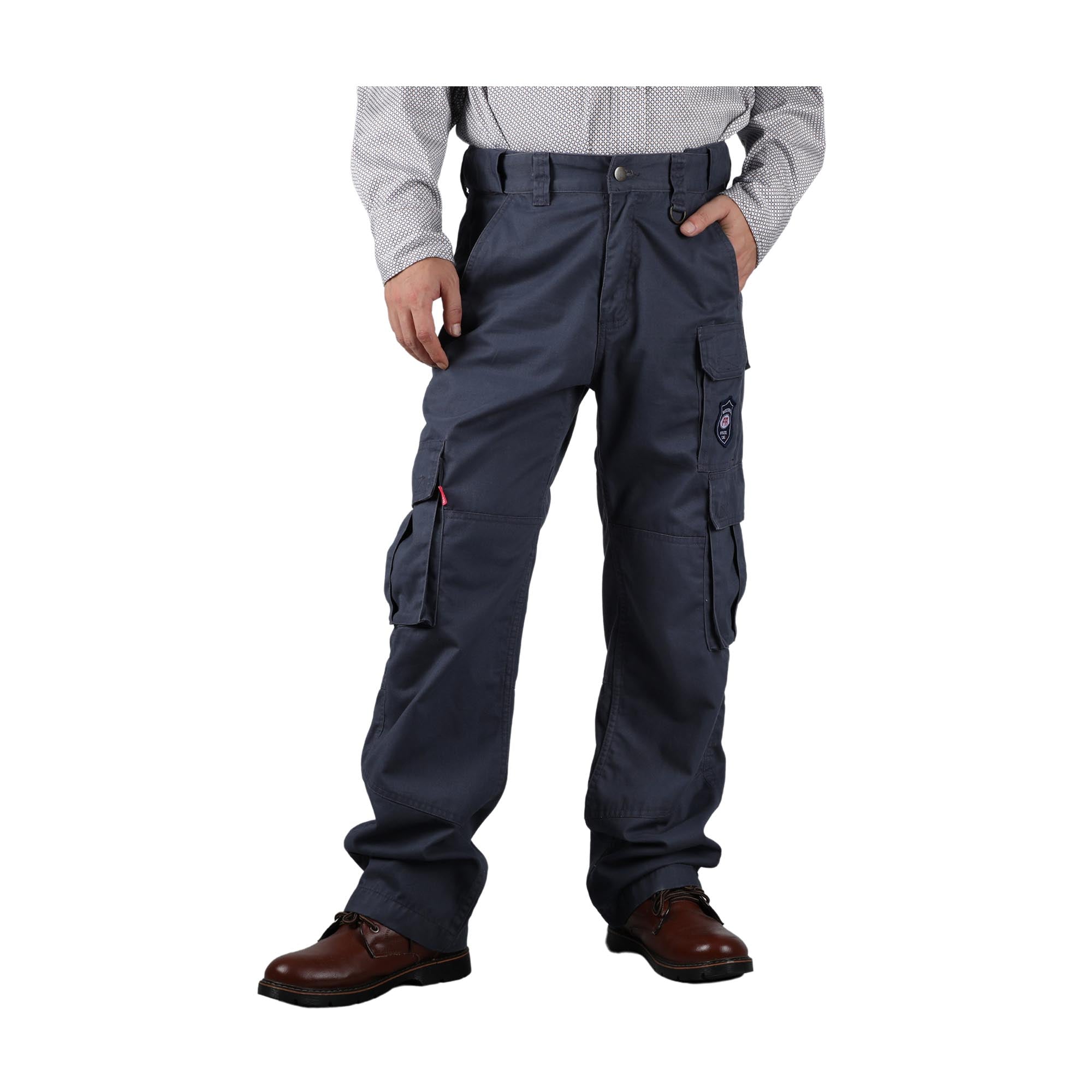 Water-Repellent FR Cargo Work Pants 1801-2 | Bocomal