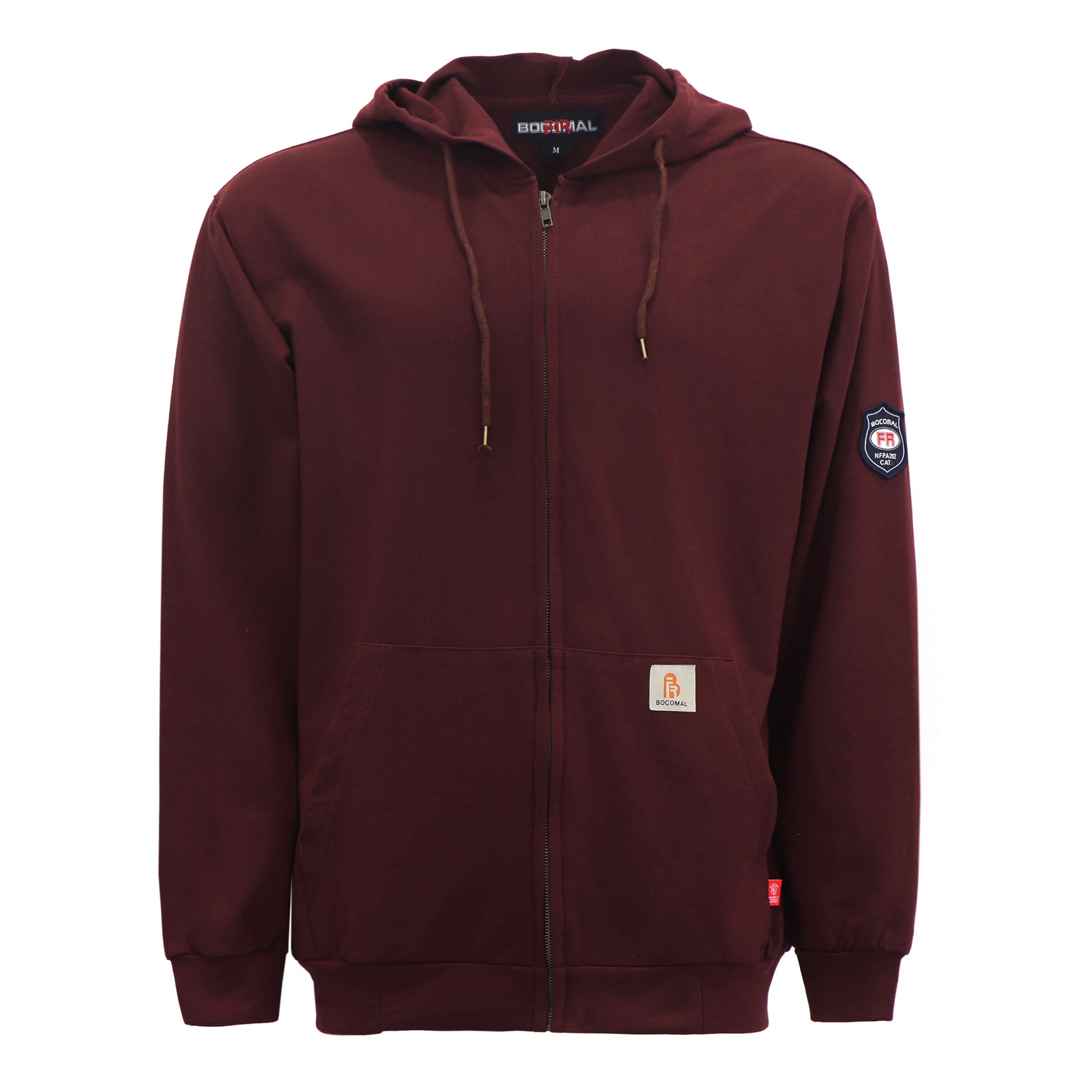 7.5 oz Lightweight CAT 2 FR Zip Hoodie 2513 | Bocomal
