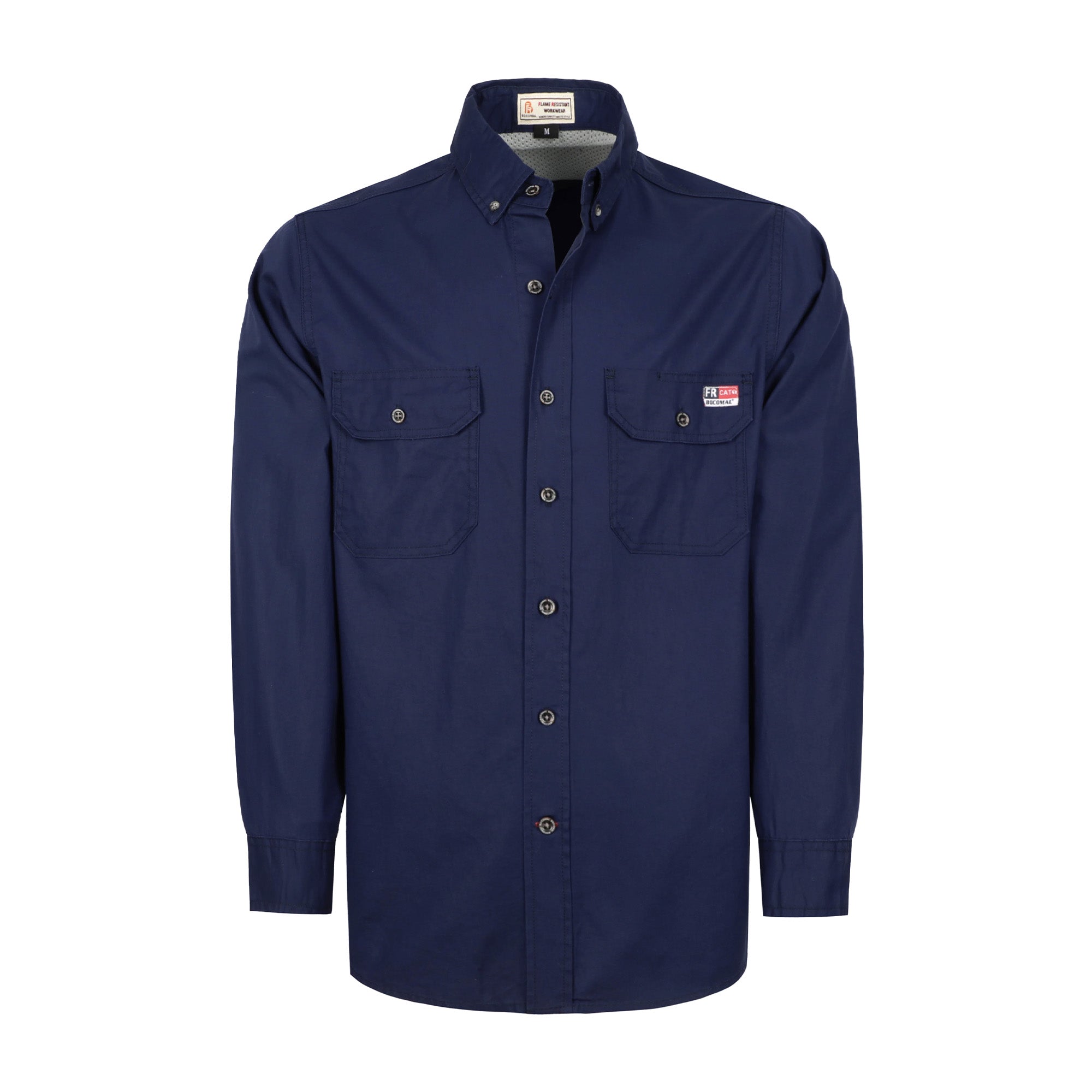 5.5OZ Lightweight Chambray Breathable Vented Back FR Shirts- B242