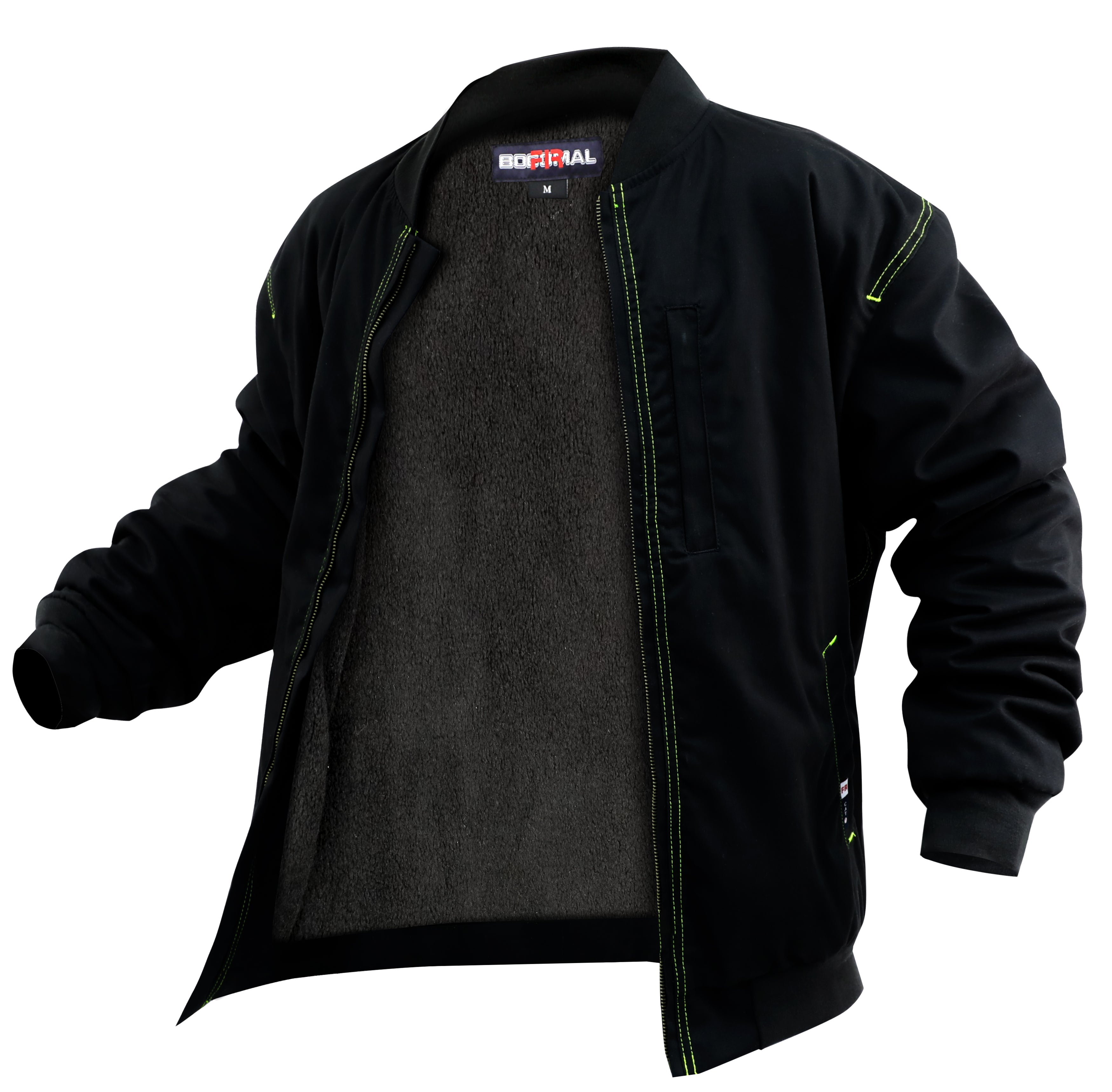 Lined Jacket Water/Rain Repellent and Oil Resistant/Fleece Lining-1426