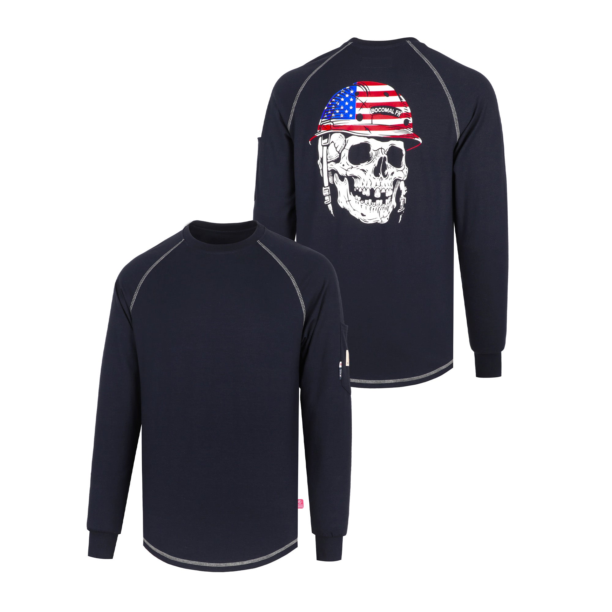 6OZ Buttonless Pullover T-Shirts/Decorative Thread-5622