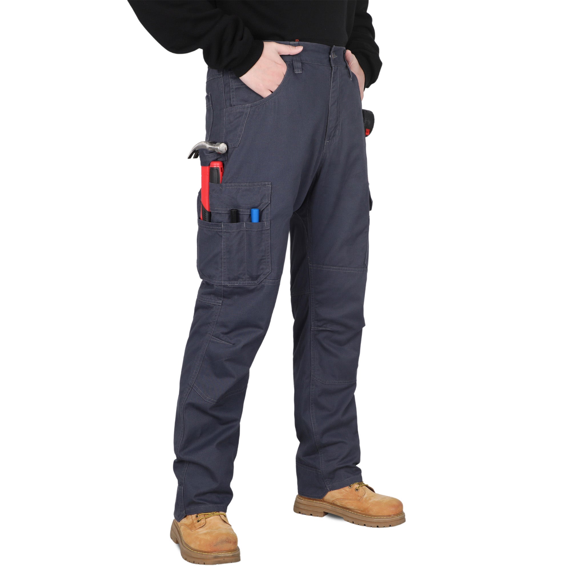 7OZ 12 Multi-Pockets 100% C Dura Comfort Work Cargo Pants (NON-FR)- 031D