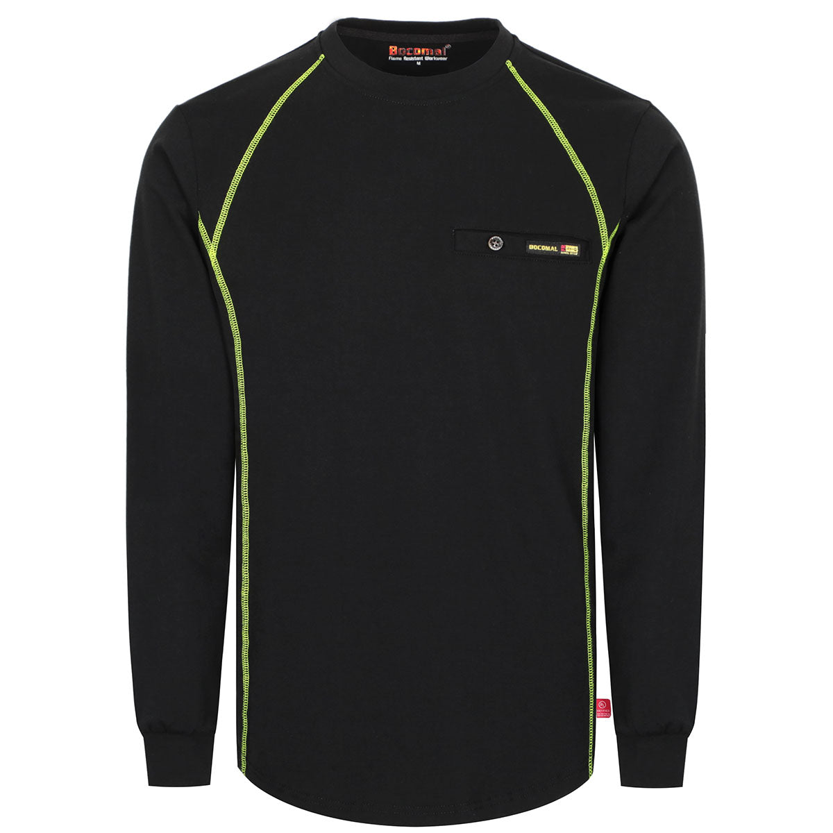 6OZ FR Mid-weight Melt Pocket Crew Neck T-shirts-4422