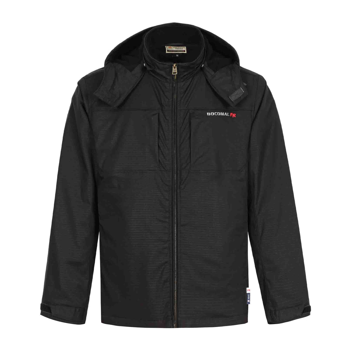 8.5 oz Fleece Lined 7 oz Stretch Windproof Shell FR Jacket