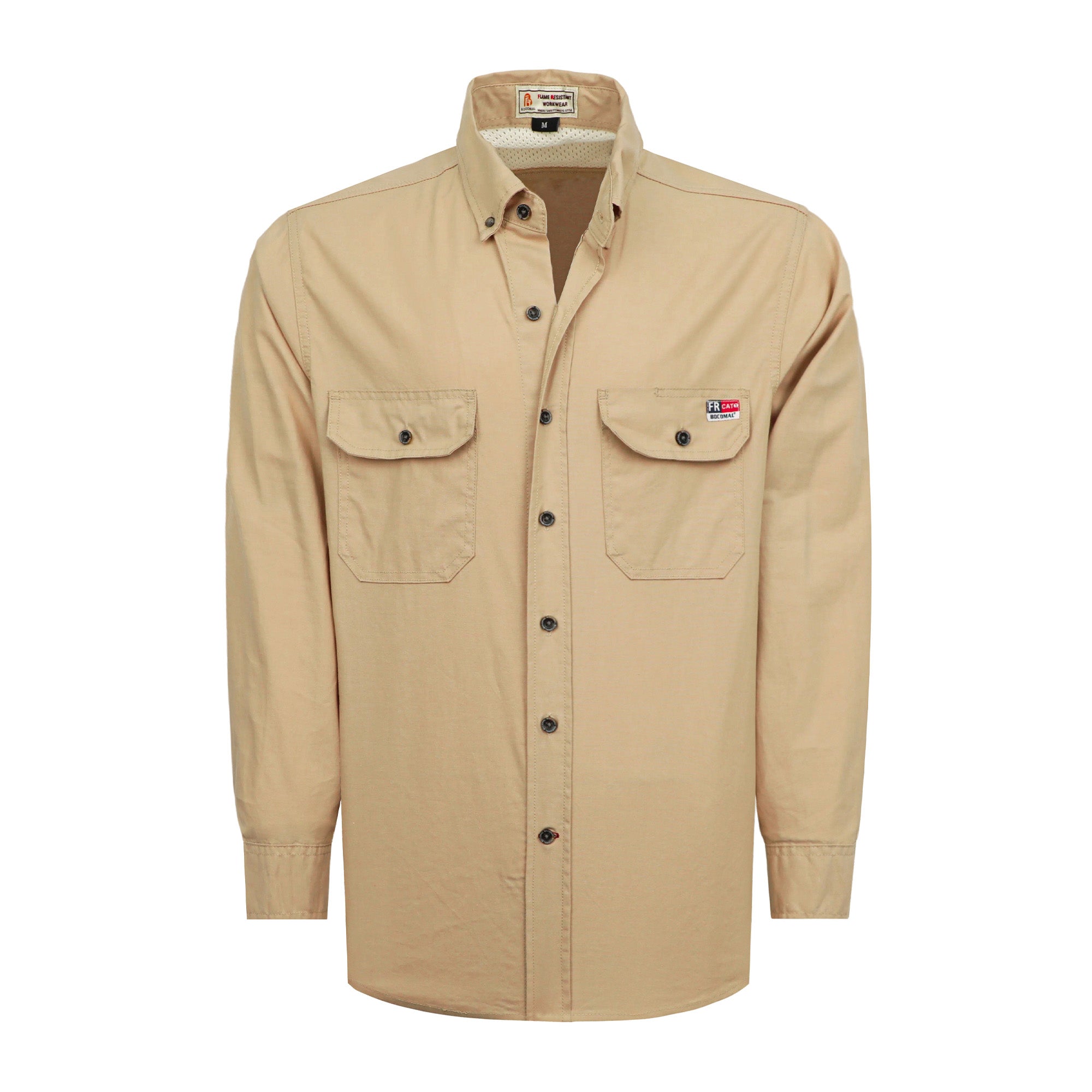5.5OZ Lightweight Chambray Breathable Vented Back FR Shirts- B242