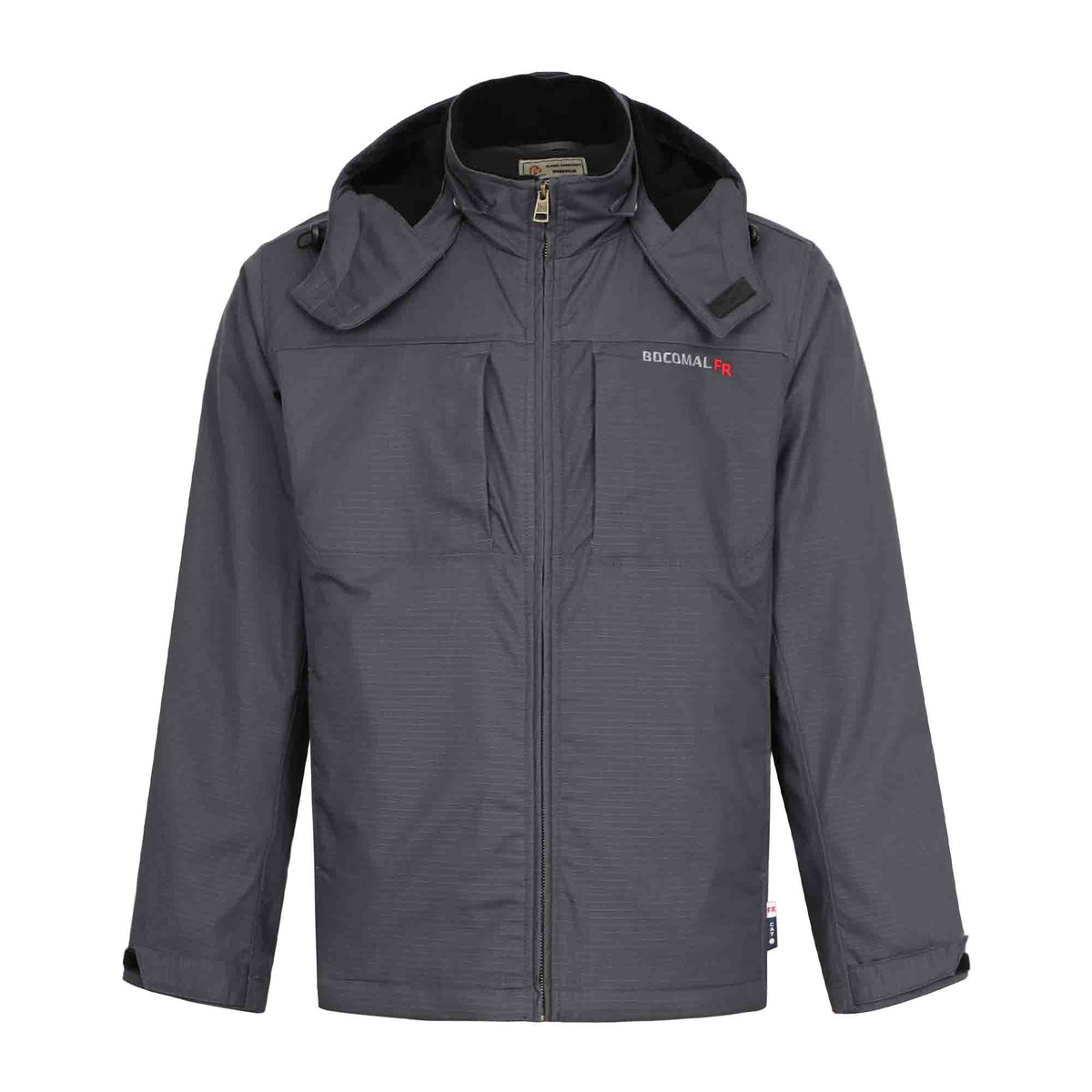 8.5 oz Fleece Lined 7 oz Stretch Windproof Shell FR Jacket