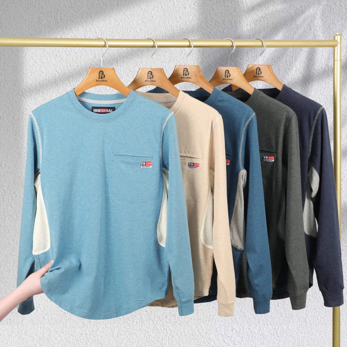 6OZ Breathable Vented FR T-Shirts -6022