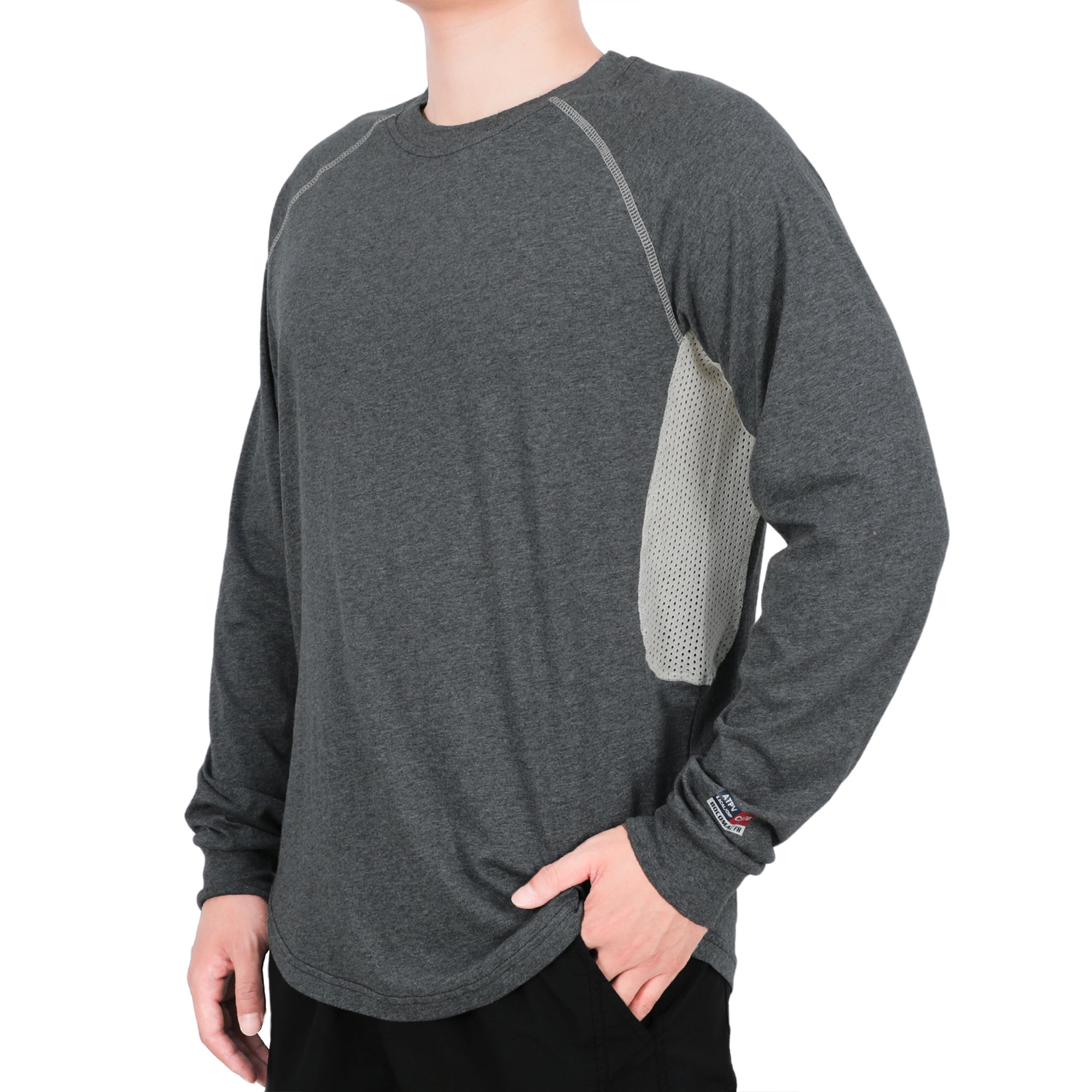 4.5OZ Vented Mesh Loose Fit EX Lightweight FR T-Shirts-9717