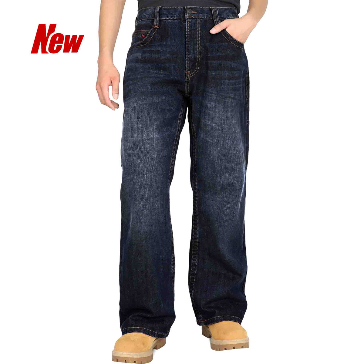 14 oz Heavyweight FR Relaxed Fit Boot Cut Carpenter Jeans - F215