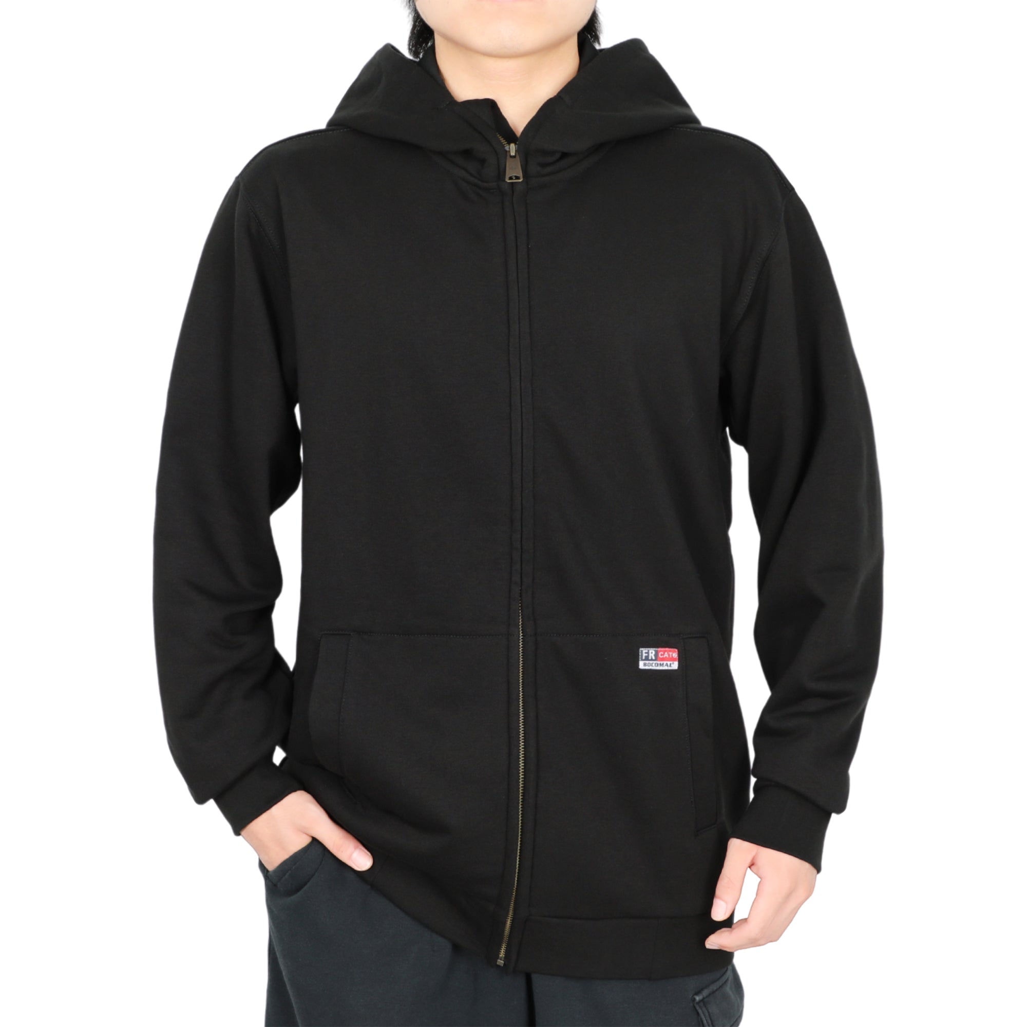 12.5OZ Heavyweight Permanent FR Modacrylic Cotton Hooded Sweatshirts-9634/9534