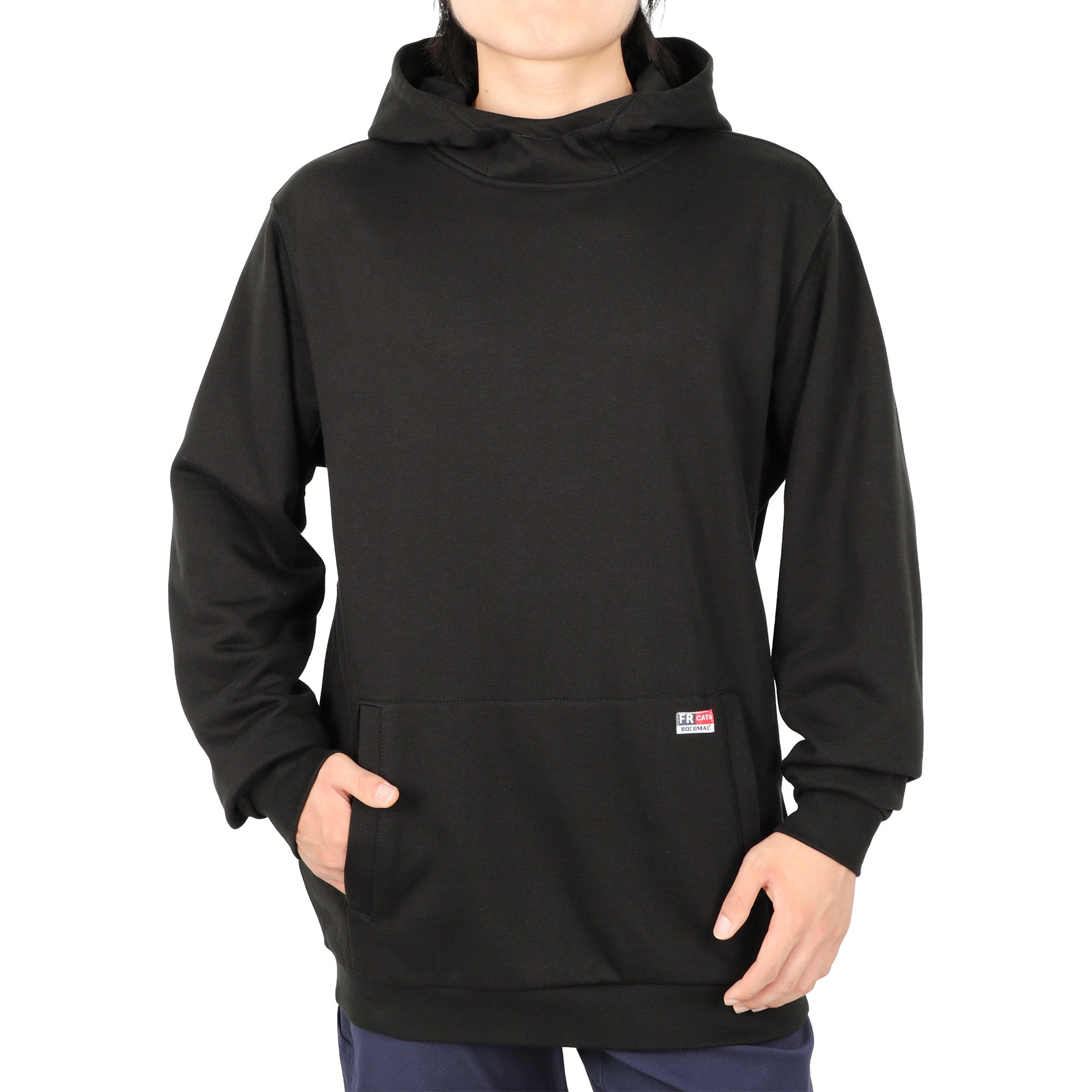 12.5OZ Heavyweight Permanent FR Modacrylic Cotton Hooded Sweatshirts-9634/9534