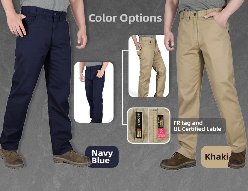 7.5OZ  Relaxed FR Work Pants-7901