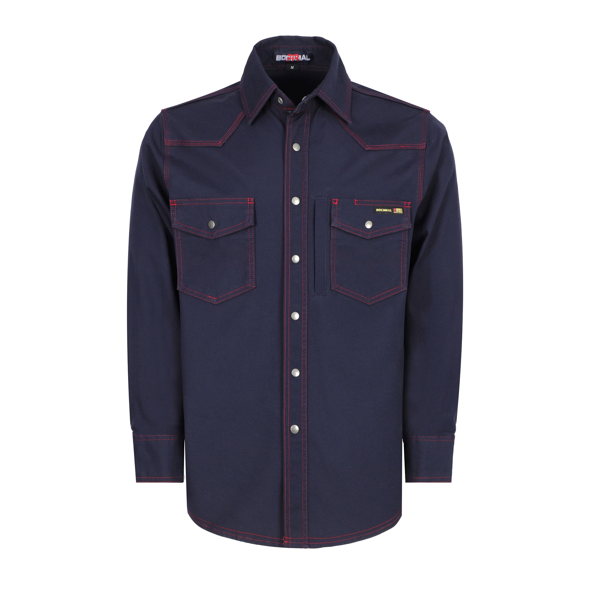 8.5OZ Heavyweight Stretch Canvas FR Welding Shirts-0932