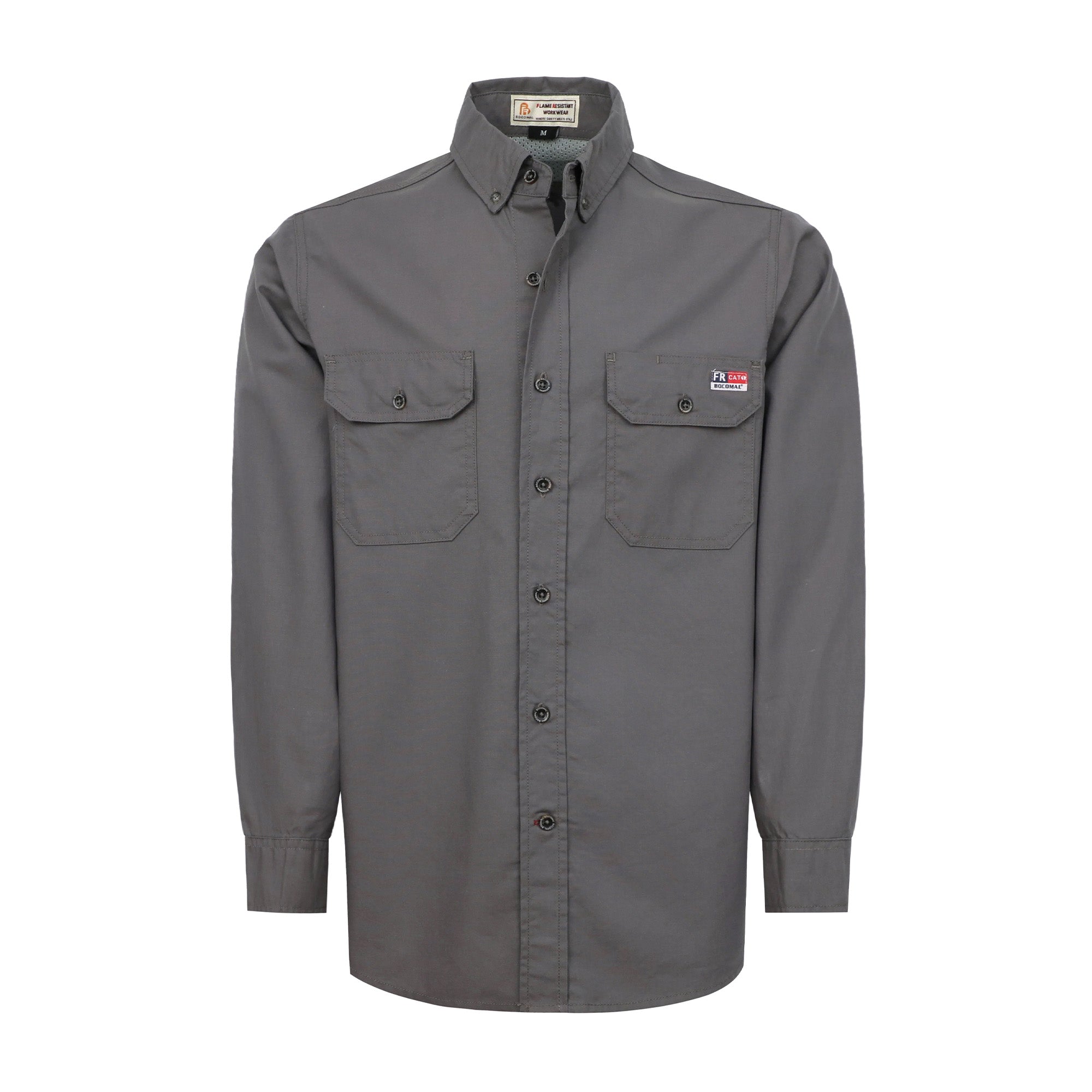 5.5OZ Lightweight Chambray Breathable Vented Back FR Shirts- B242