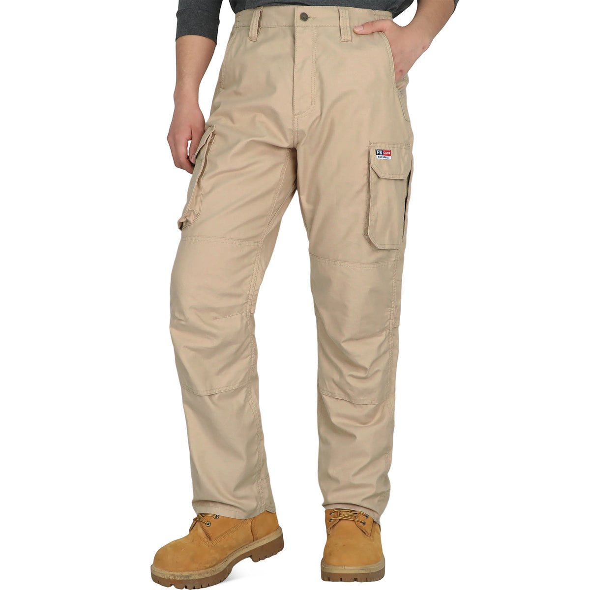 6.5 oz Breathable Airflow Vented Design FR Cargo Pants for Summer
