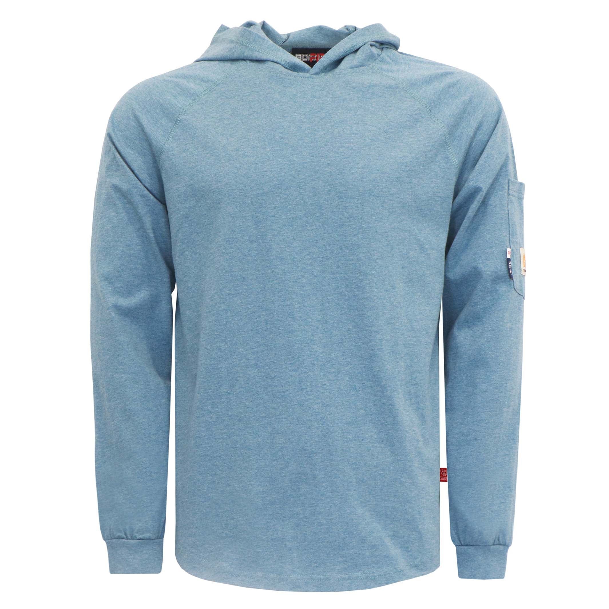 6OZ Buttonless Hoodie T-Shirts/Decorative Thread-6322