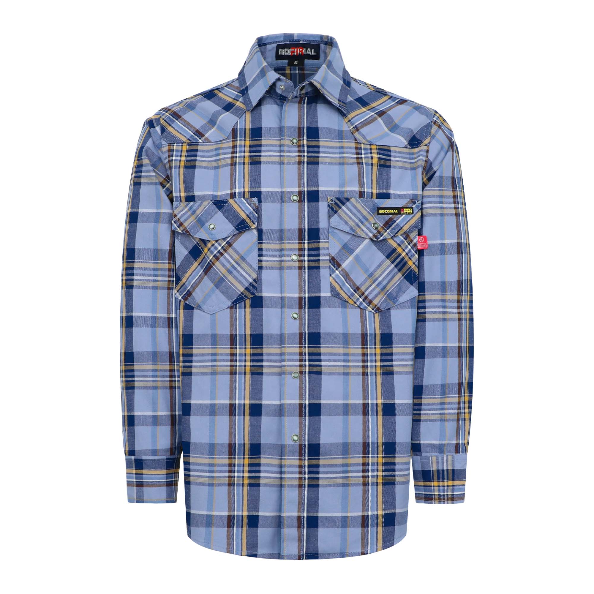 7.5OZ FR 100% C NFPA2112 Welding Shirt- 0910