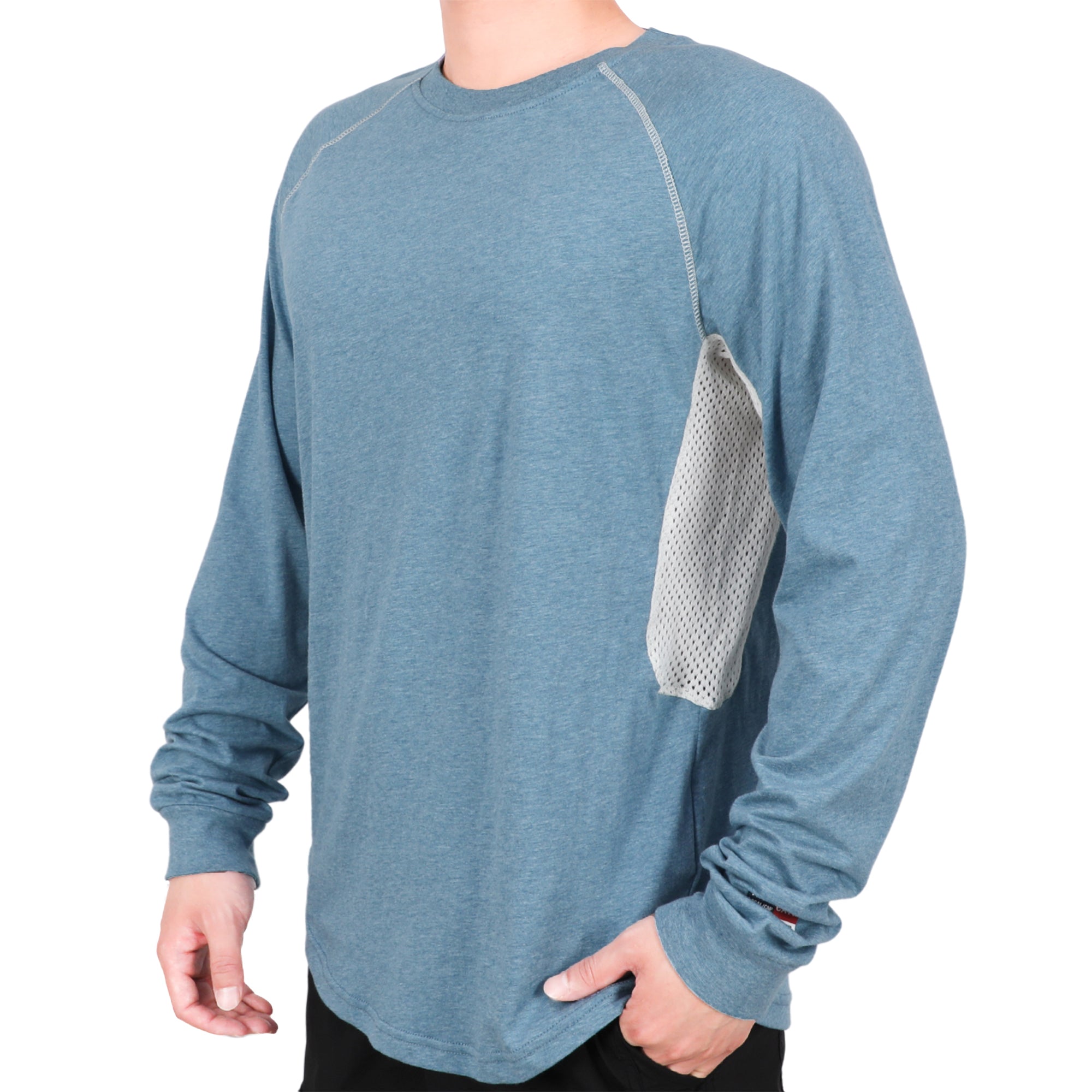 4.5OZ Vented Mesh Loose Fit EX Lightweight FR T-Shirts-9717