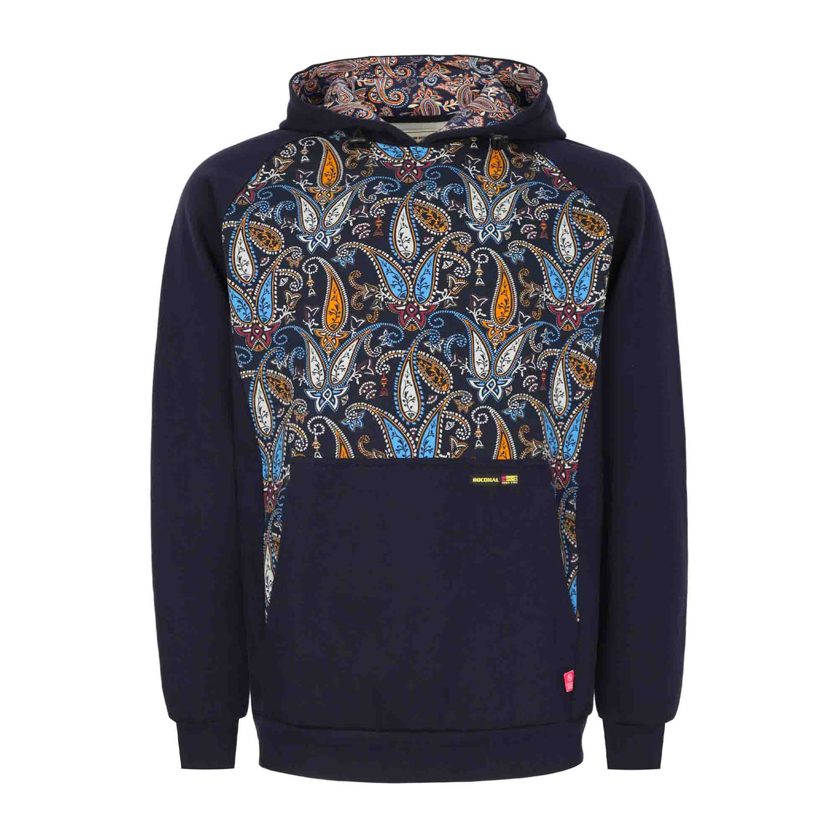 10.5 oz Midweight Paisley Print FR Pullover Hoodie