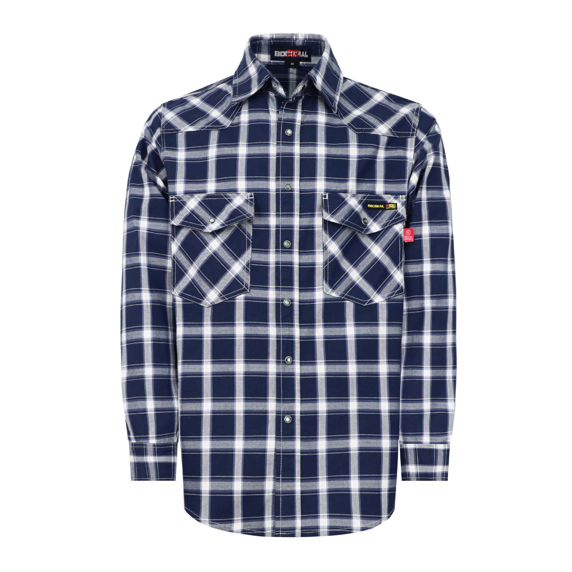 7.5OZ FR 100% C NFPA2112 Welding Shirt- 0910