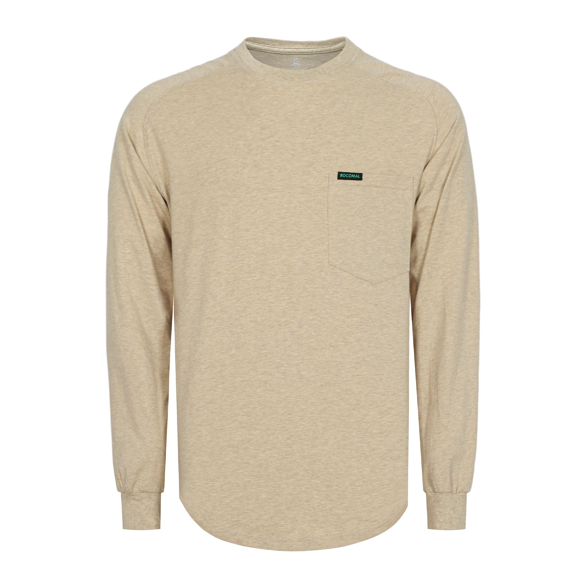 5OZ Soft Cotton Tencel Blended Tee Relax Fit T-Shirt (NON-FR)-TS011A