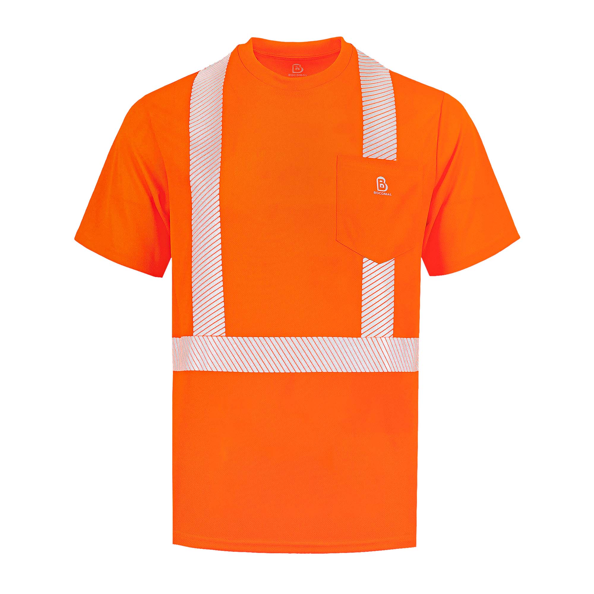 4OZ High Visibility Reflective Breathable Safety Work Tee (NON-FR)- TS132B