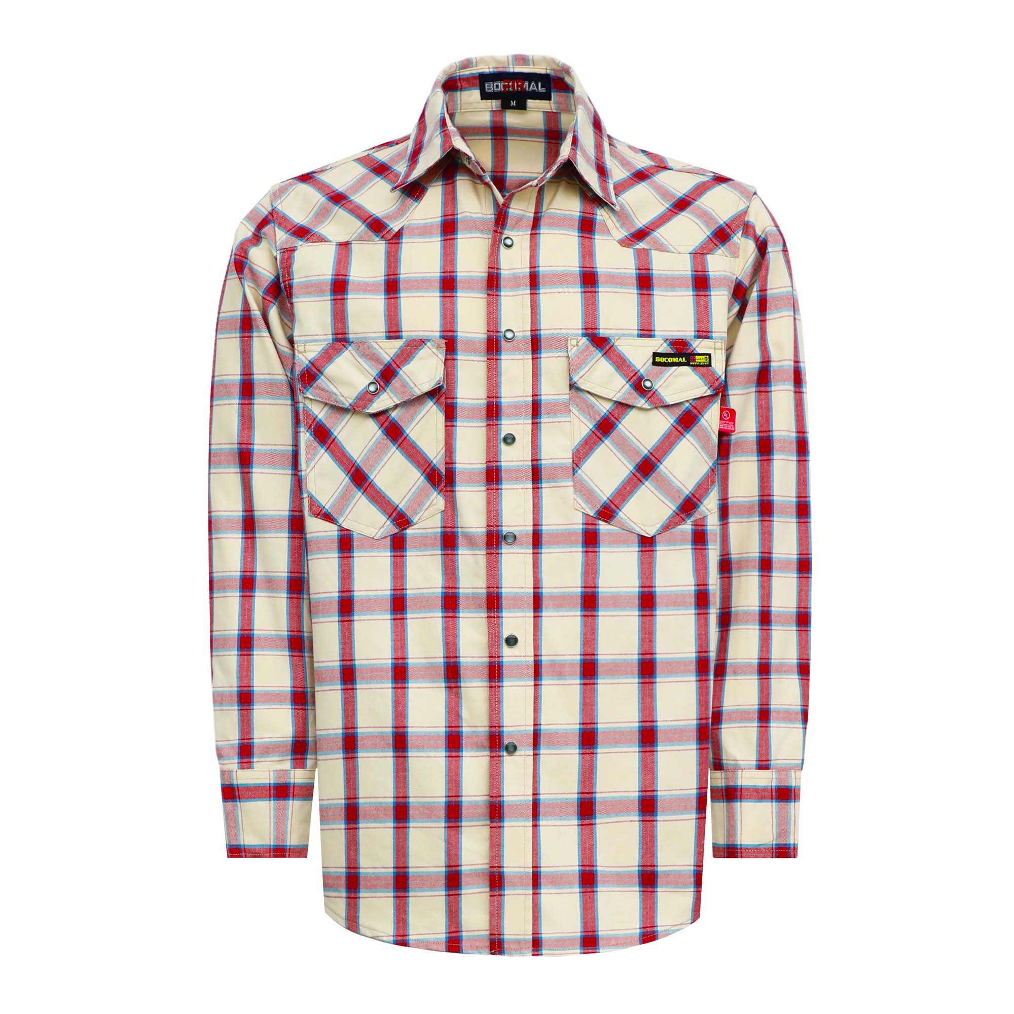 7.5OZ FR 100% C NFPA2112 Welding Shirt- 0910