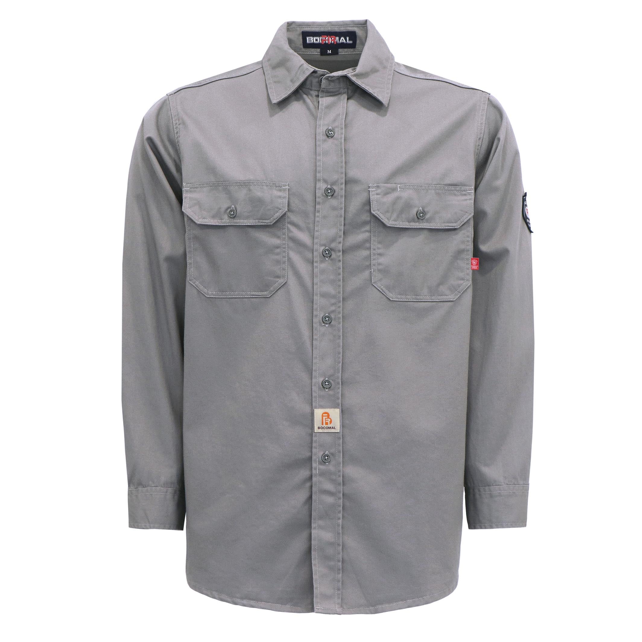 7.5OZ Solid Color Classic Shirts With Button-10801