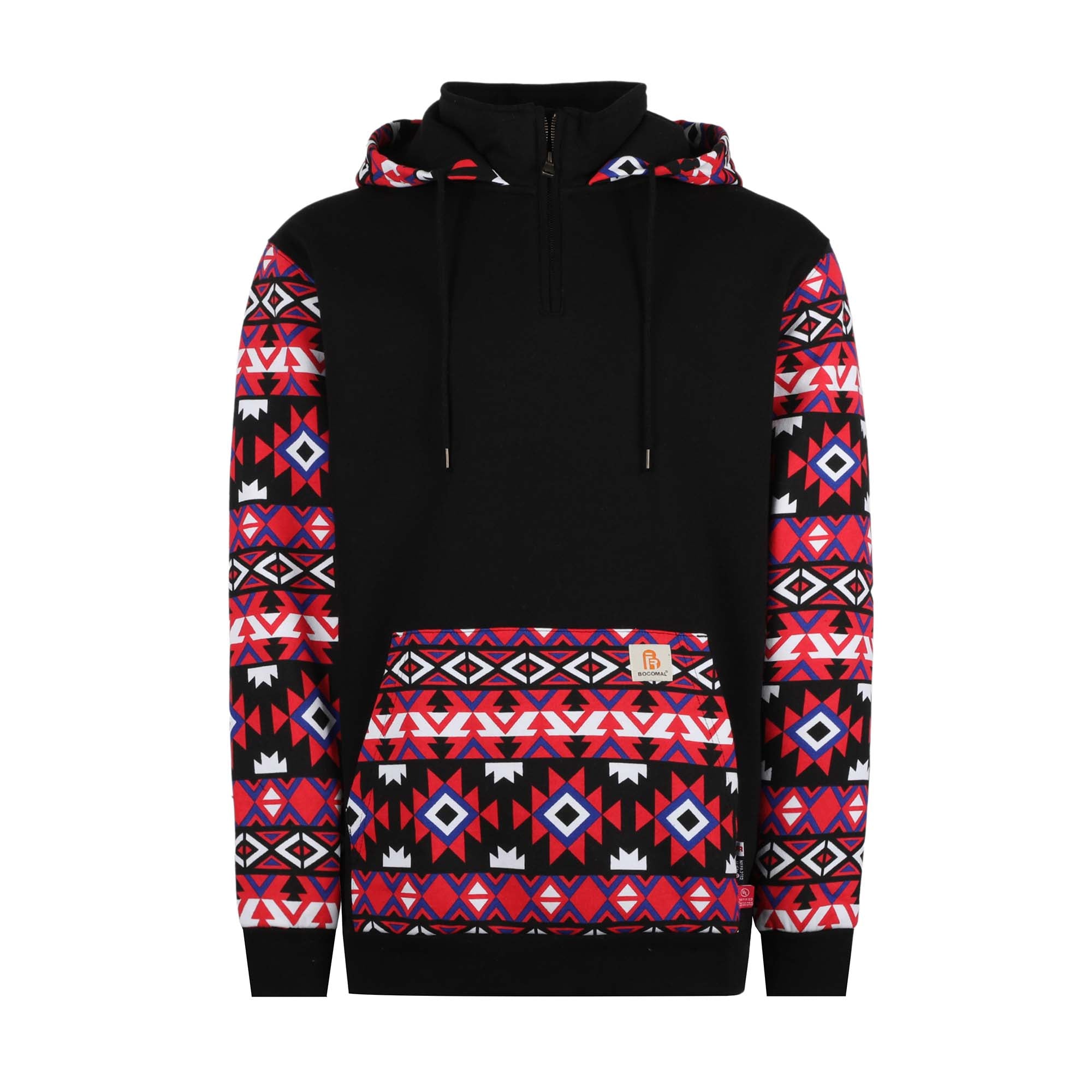 10.5OZ Classic 1/4 Zipper Pullover Hoodies/Printing-4509P