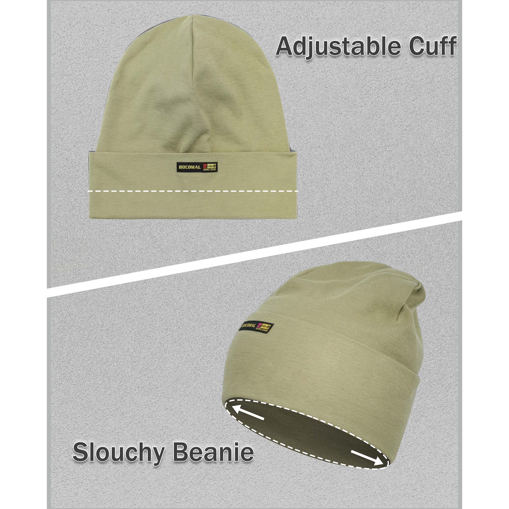 7OZ Cotton FR Head Covering Welding Hat-9803