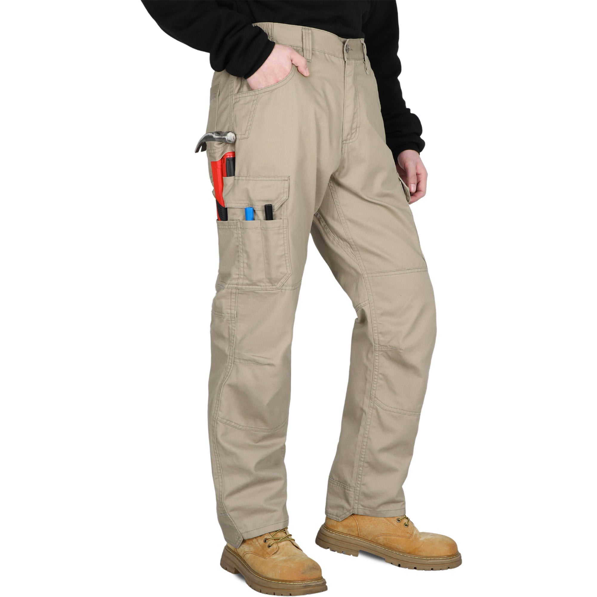 7OZ 12 Multi-Pockets 100% C Dura Comfort Work Cargo Pants (NON-FR)- 031D