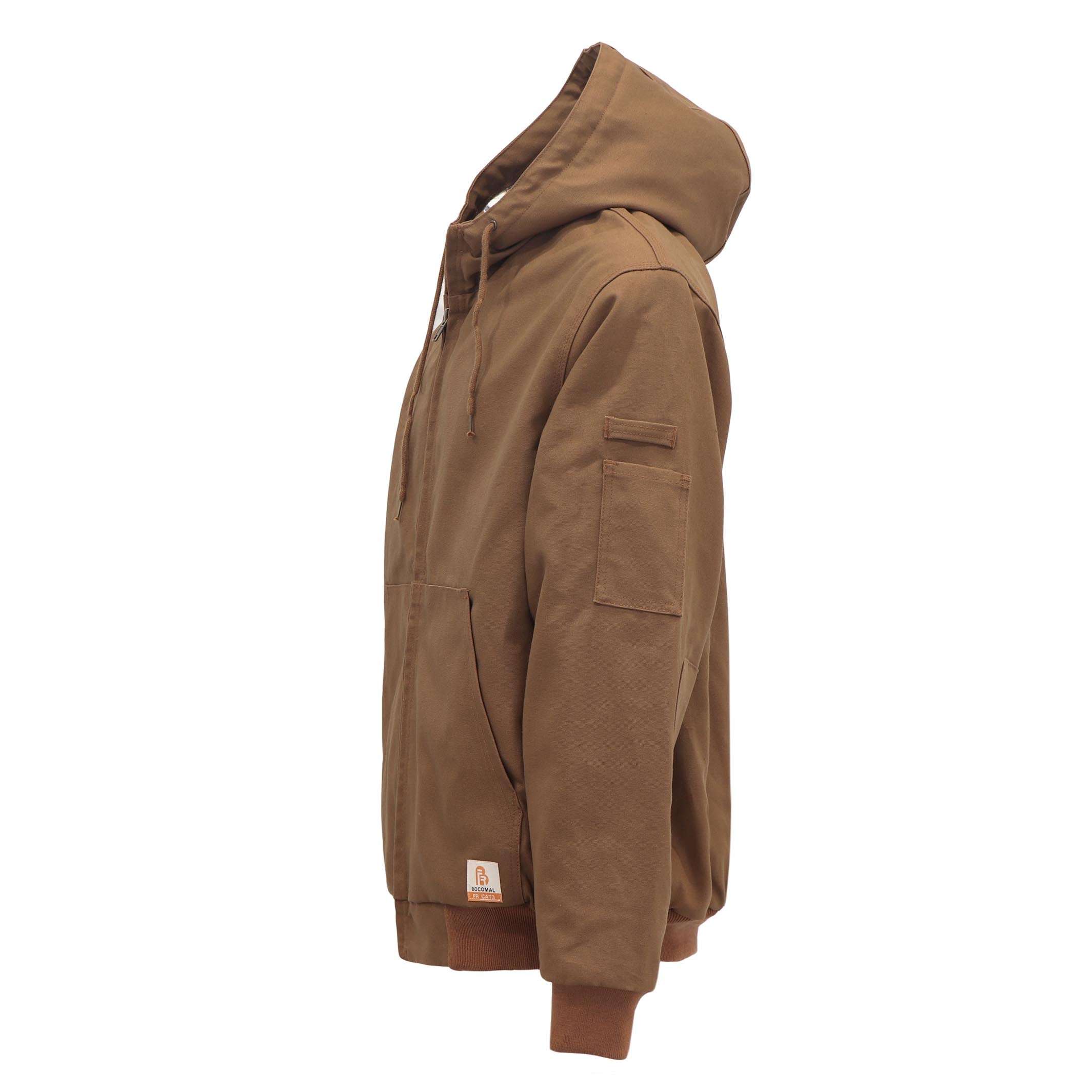 Lined Jacket Water/Rain Repellent and Oil Resistant Soft Flannel Lining -3004