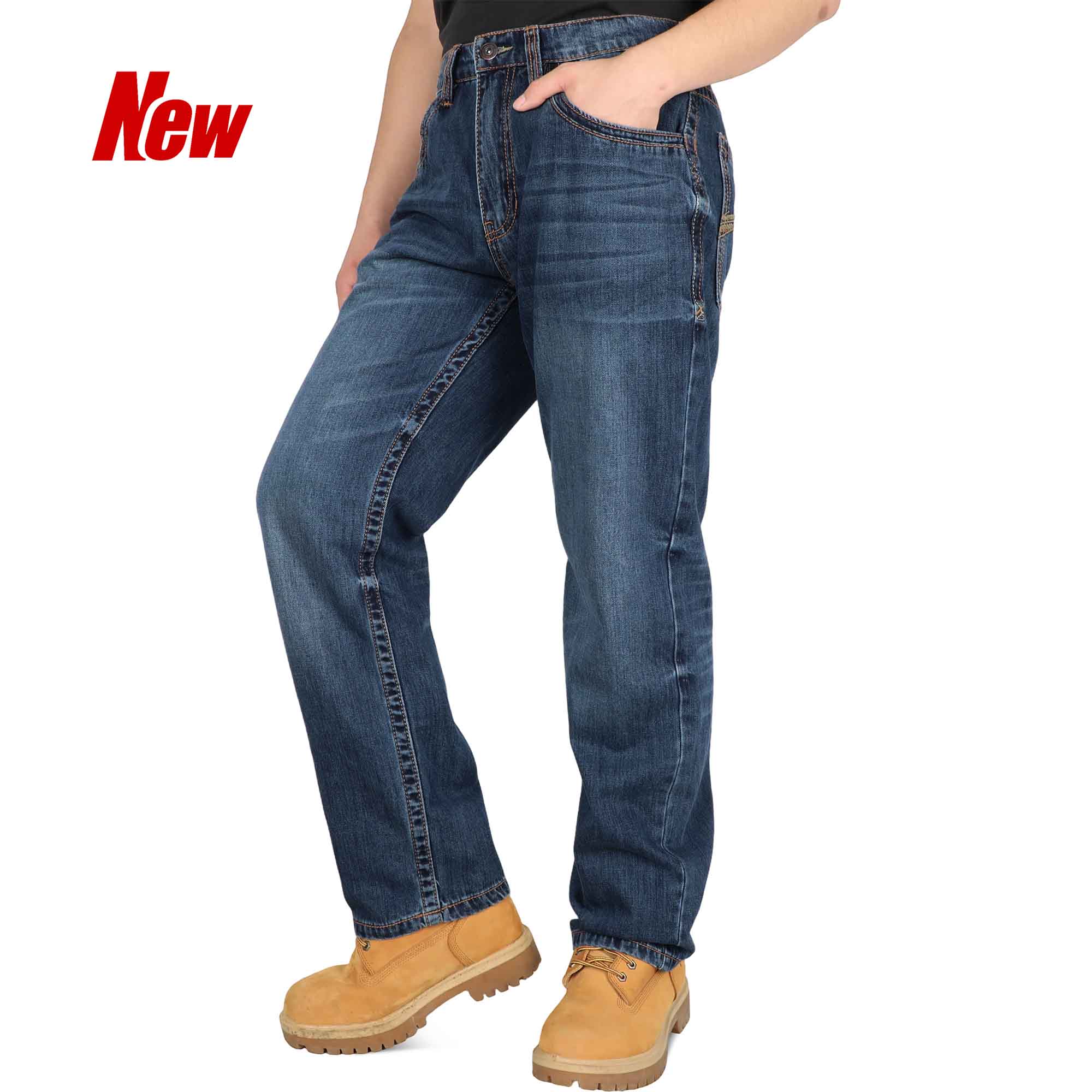 10.5 OZ Midweight EX SOFT Relaxed Fit FR Jeans - 8306-NEW