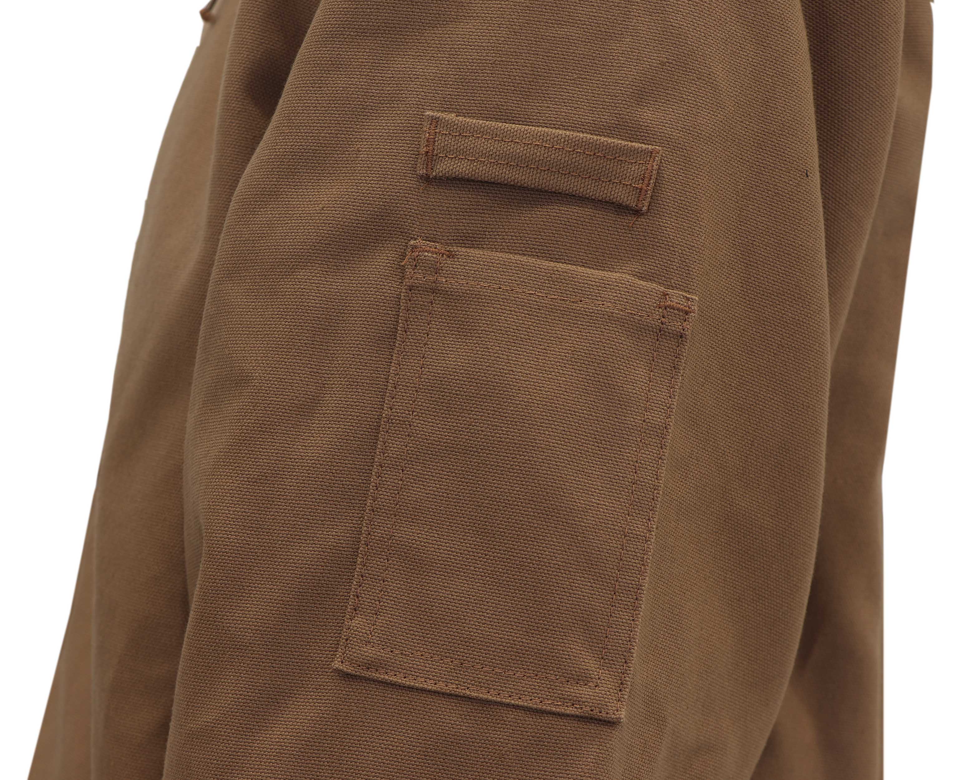 Lined Jacket Water/Rain Repellent and Oil Resistant Soft Flannel Lining -3004