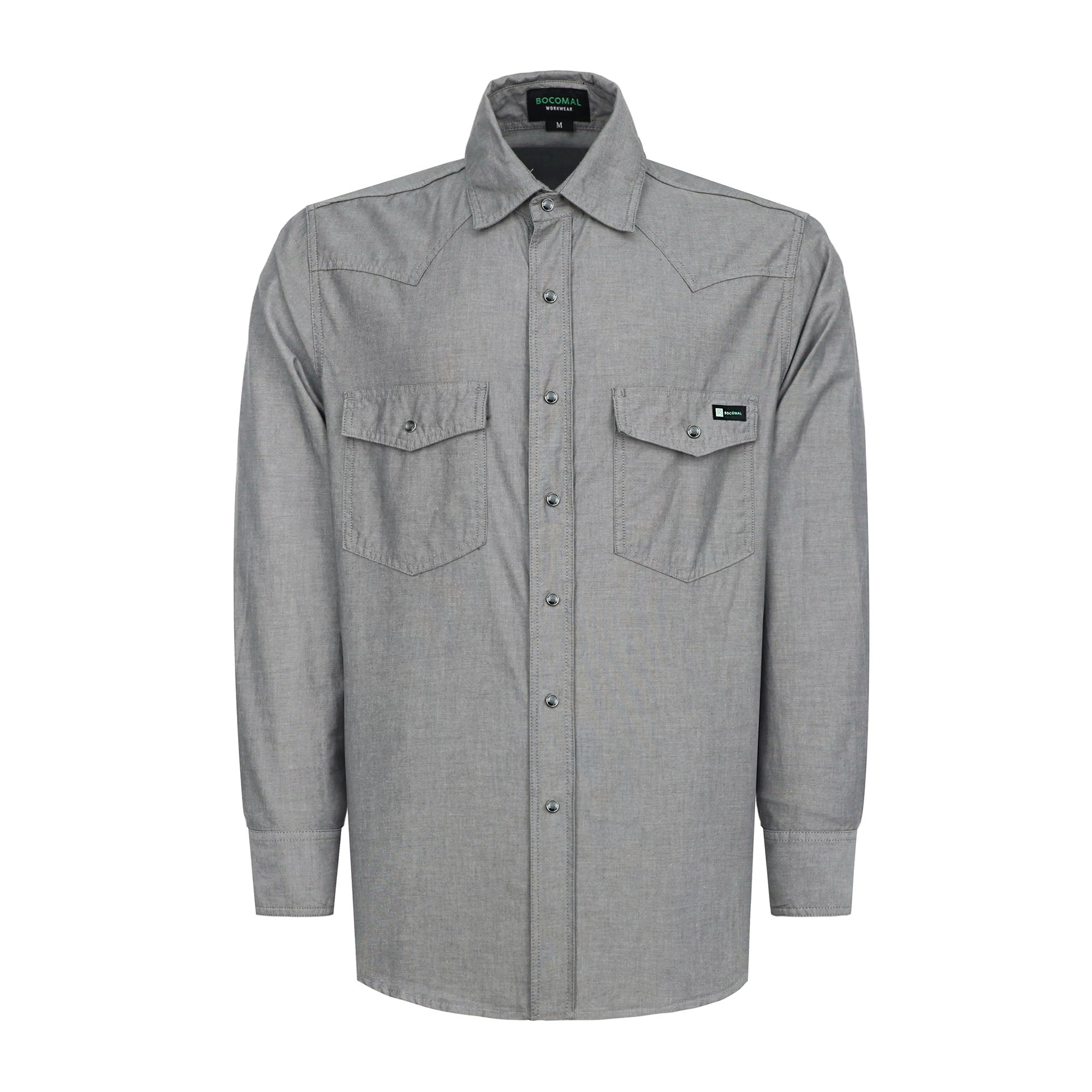 5OZ Lightweight 100% C Chambray Work Shirts(NON-FR) - SH041Q