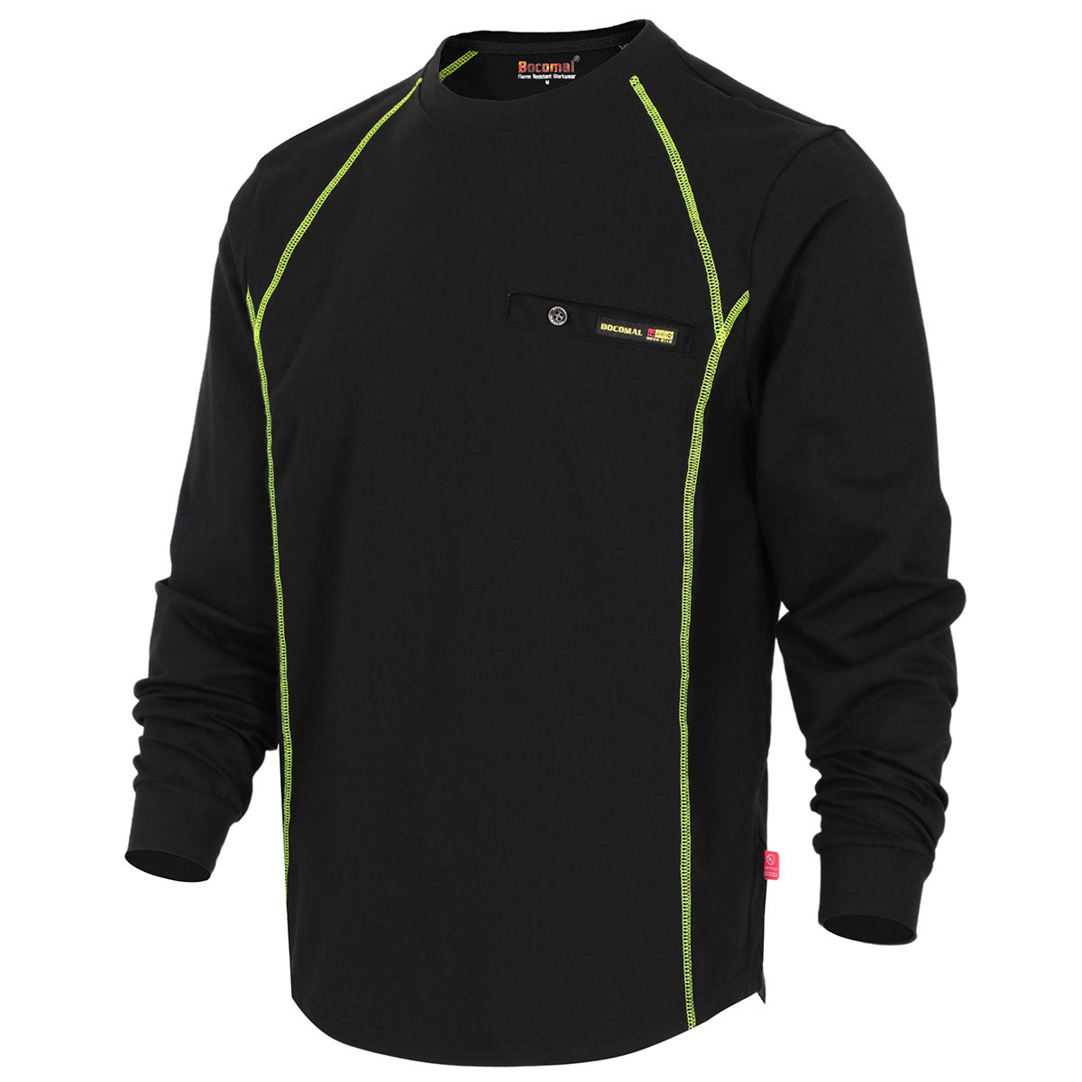 6OZ FR Mid-weight Melt Pocket Crew Neck T-shirts-4422