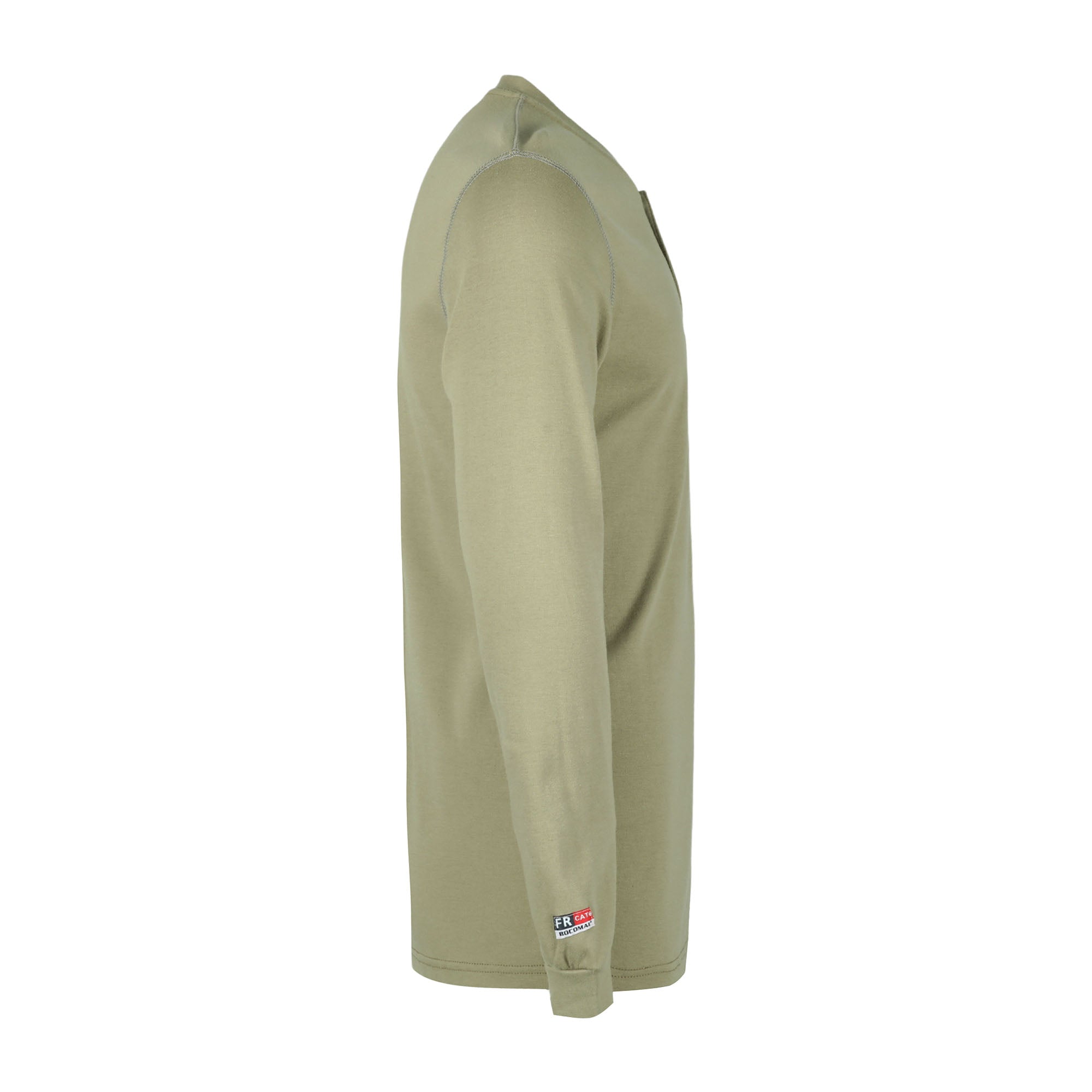 5.5OZ Button Pullover T-Shirts/Solid Color-2808