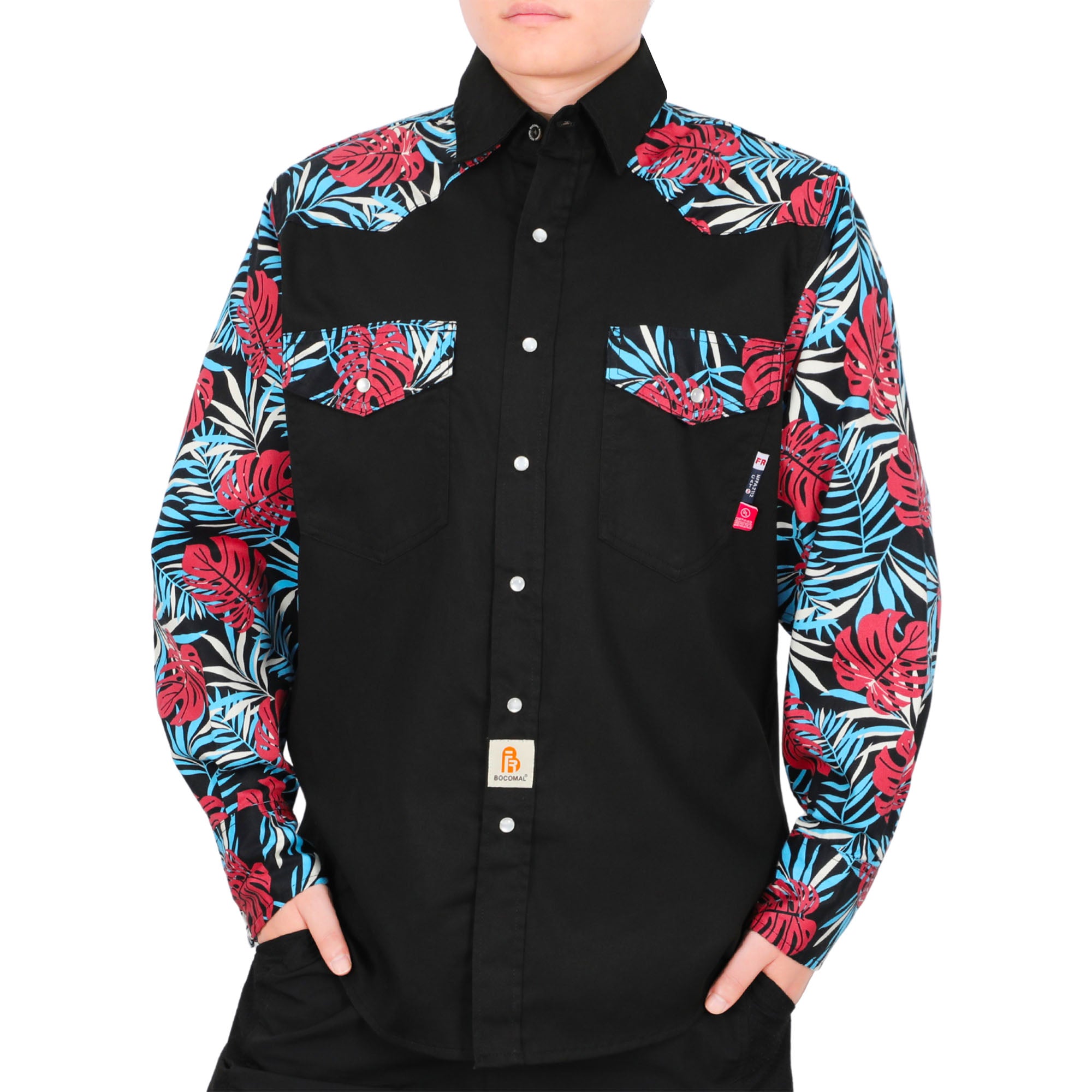 6.5OZ Hawaii/Solid FR Welding Work Shirt