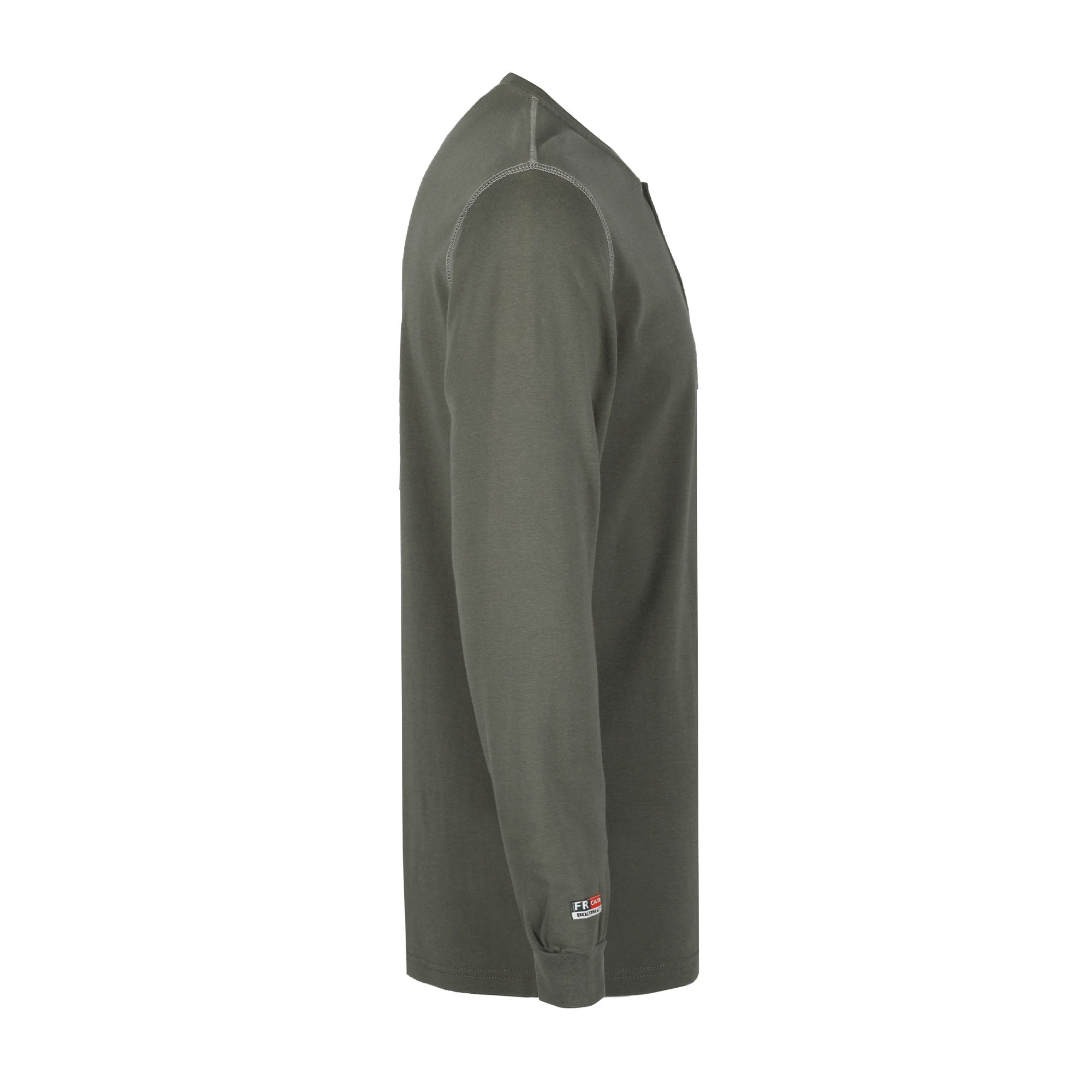 5.5OZ Button Pullover T-Shirts/Solid Color-2808